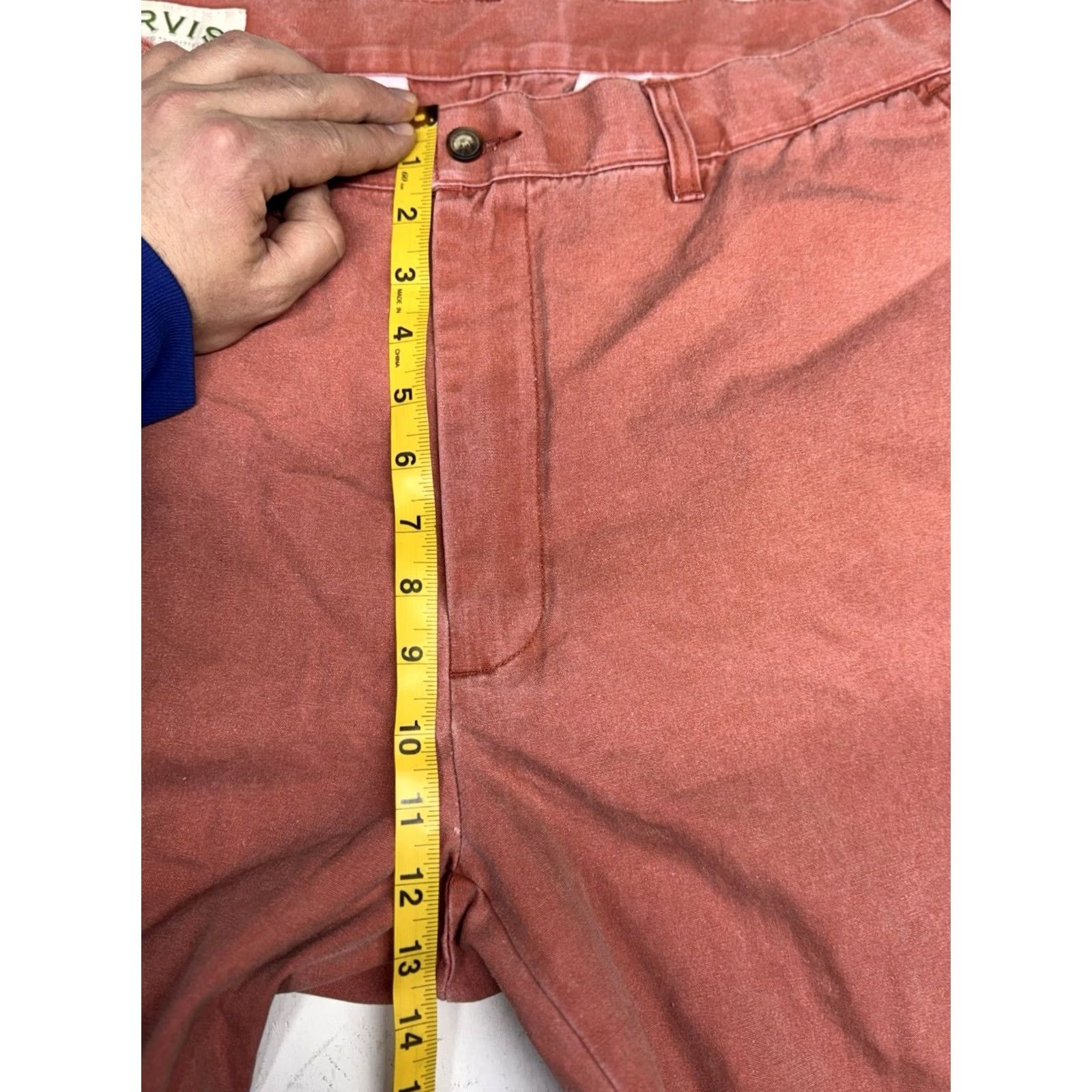 Orvis Orvis Pants Lightweight Cotton Flat Front Casual Chinos Preppy Salmon Mens 40x30 Size US 40 / EU 56 - 7 Thumbnail