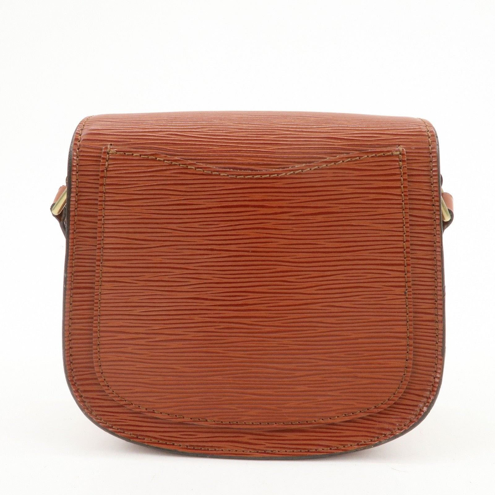 Louis Vuitton Louis Vuitton Epi Saint Cloud Shoulder Bag Leather Brown Size ONE SIZE - 2 Thumbnail
