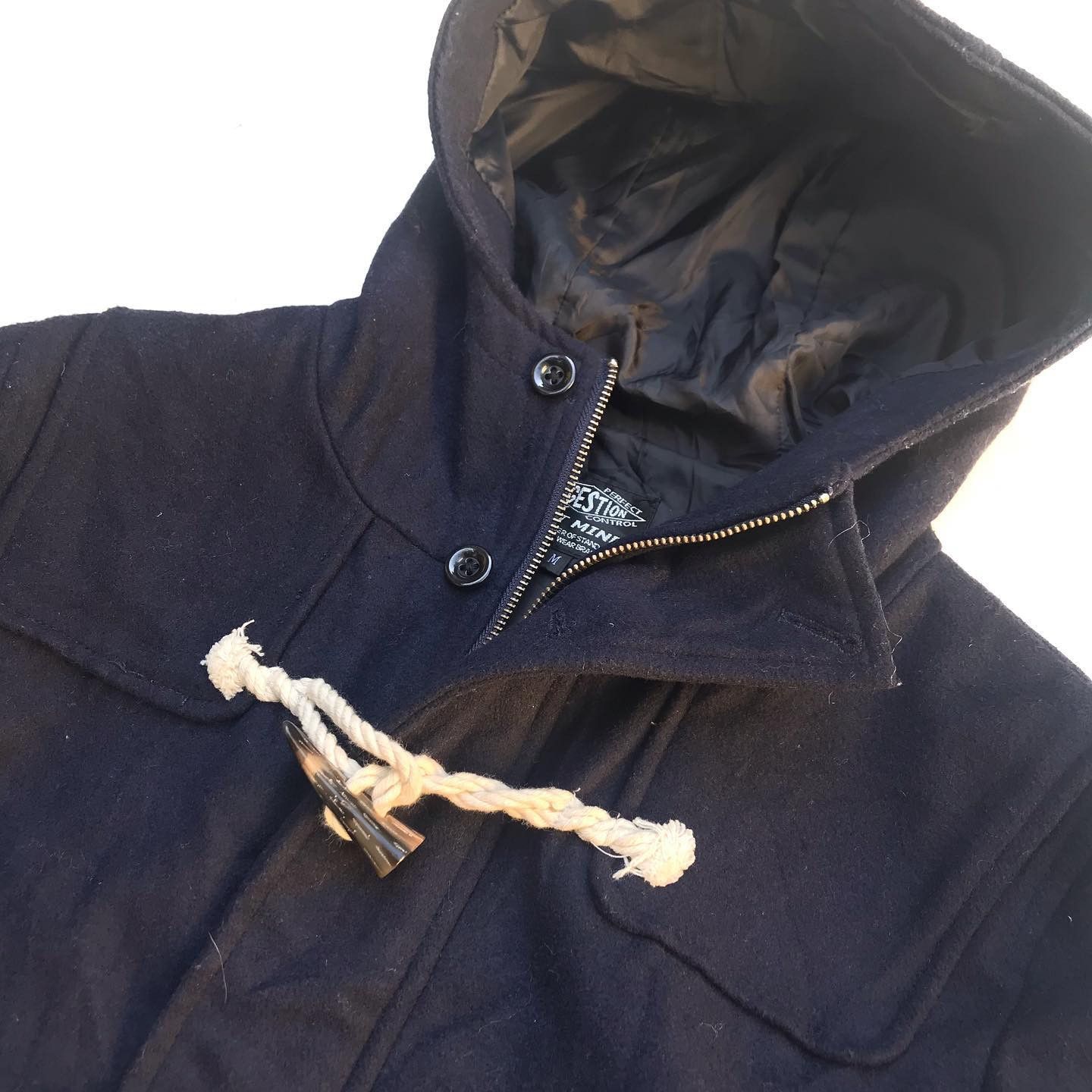 Vintage Duffle Coat British Millitary Jacket By Suggestion Best Size US S / EU 44-46 / 1 - 6 Thumbnail