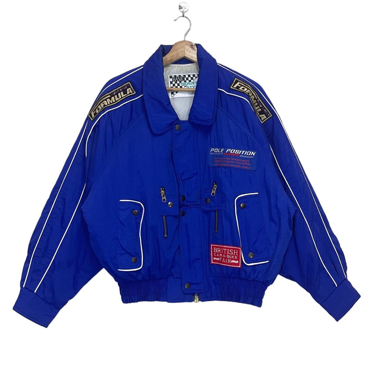 Gear for Sports VTG RACING POLE POSITION EUROPE BIG LOGO RACING JACKET Size US M / EU 48-50 / 2 - 1 Thumbnail