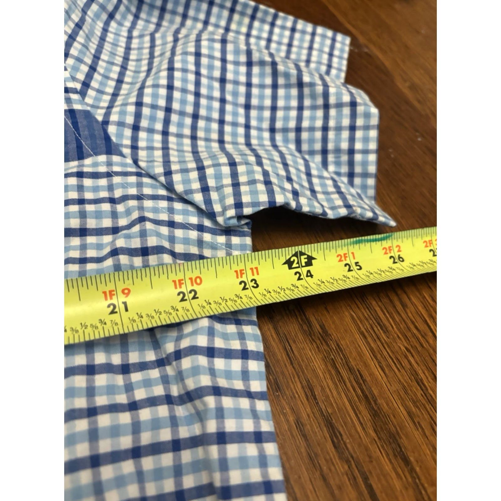 Abercrombie & Fitch Abercrombie & Fitch Plaid Shirt Mens XL Short Sleeve Button Up Size US XL / EU 56 / 4 - 3 Thumbnail