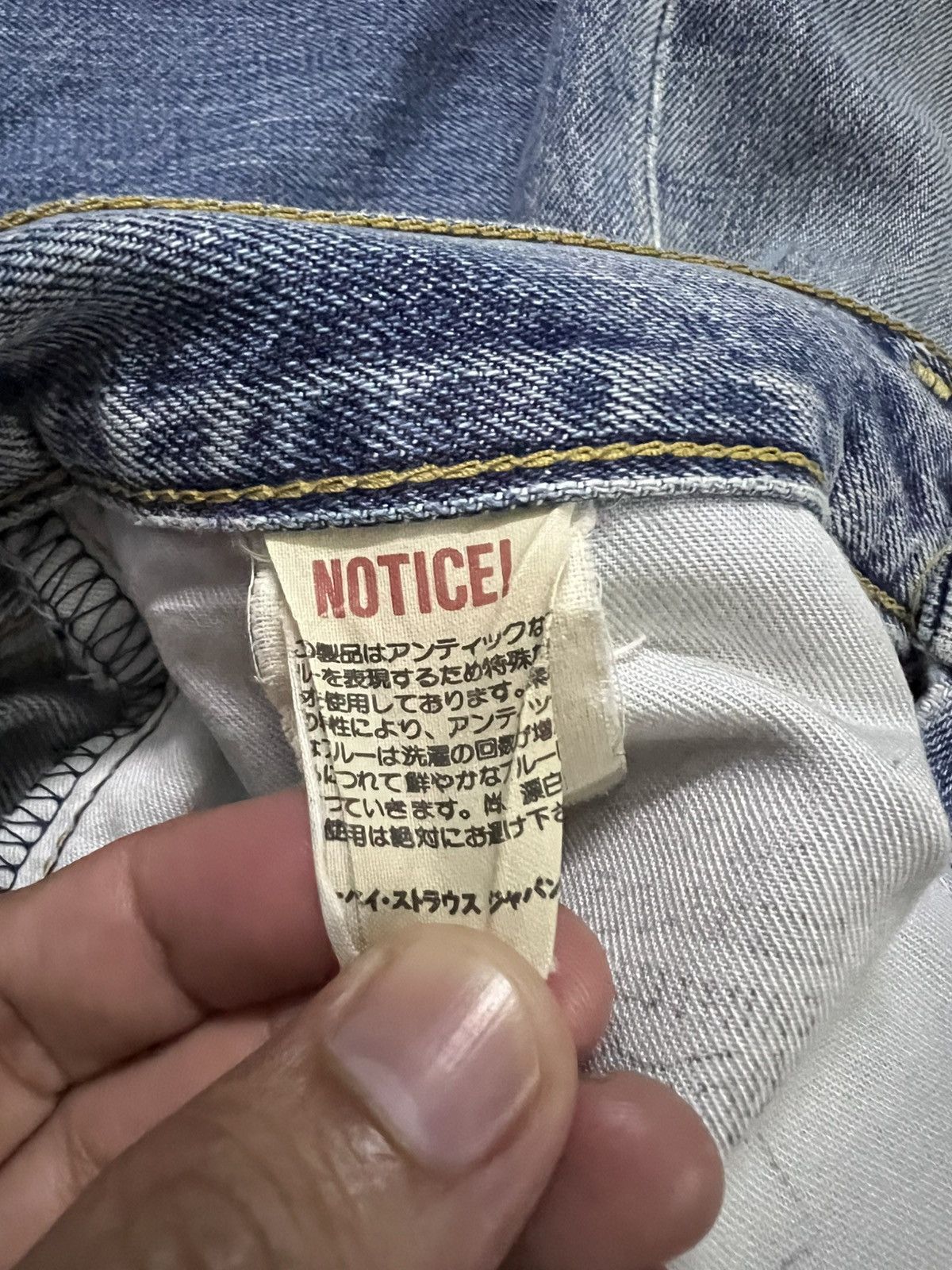 Levi's Vintage Levis 503B Big E Selvedge Faded Jean Size US 32 / EU 48 - 22 Thumbnail