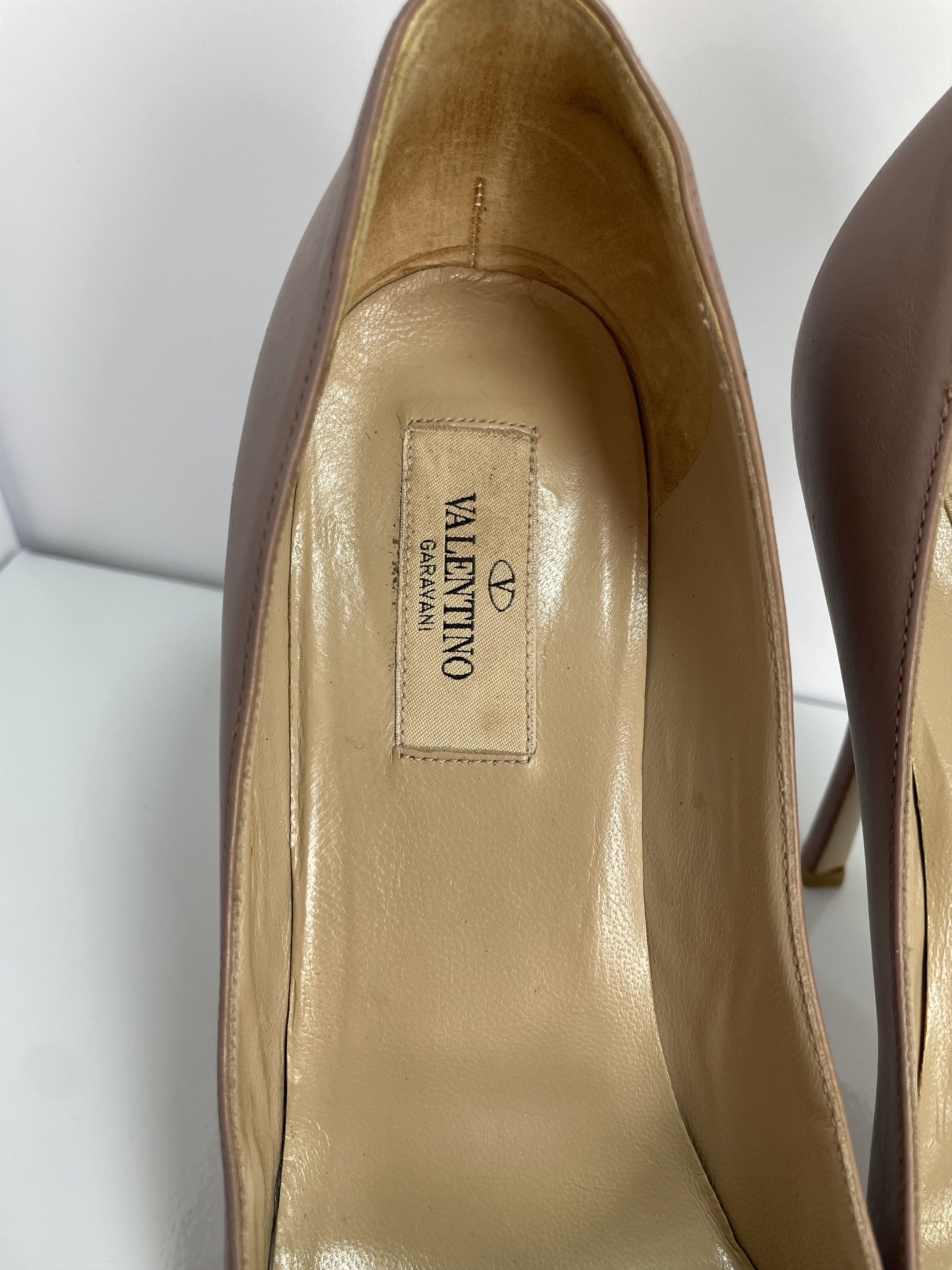 Valentino Valentino Garavani leather heels Size US 8 / IT 38 - 5 Thumbnail