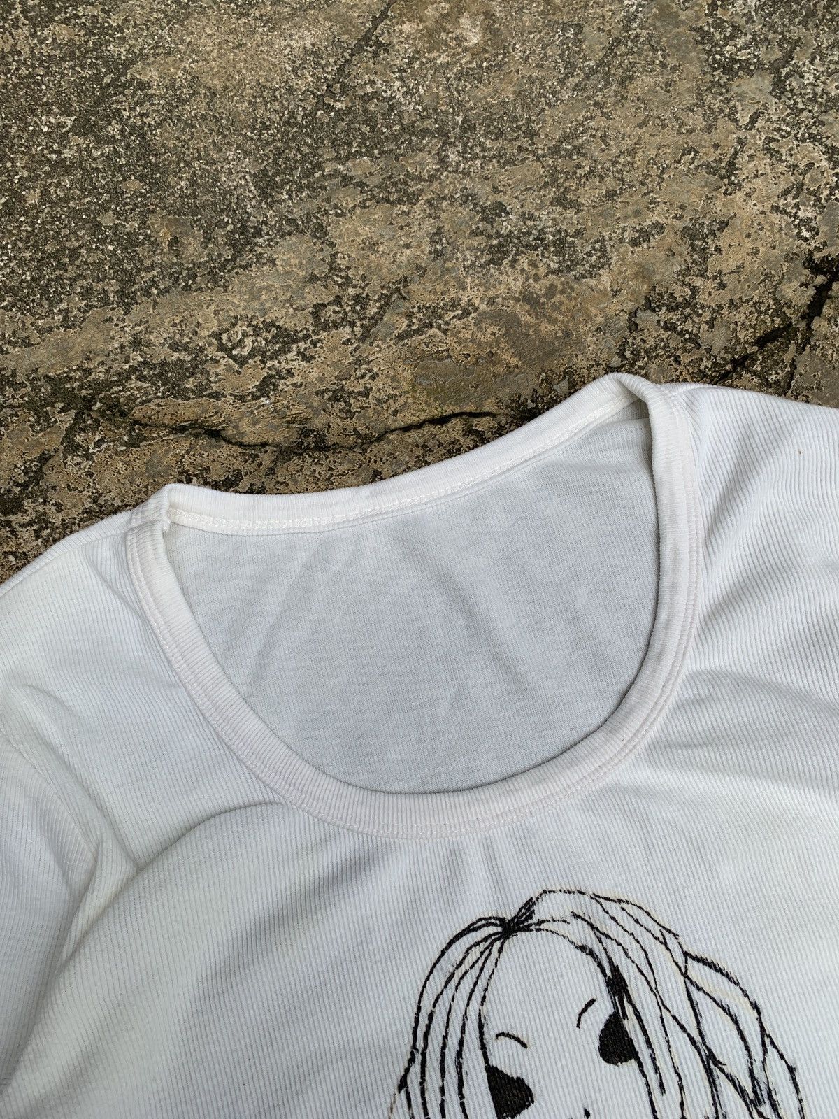 Japanese Brand y2k White Country Cool Girl Graphic Longsleeve Top Size M / US 6-8 / IT 42-44 - 4 Thumbnail