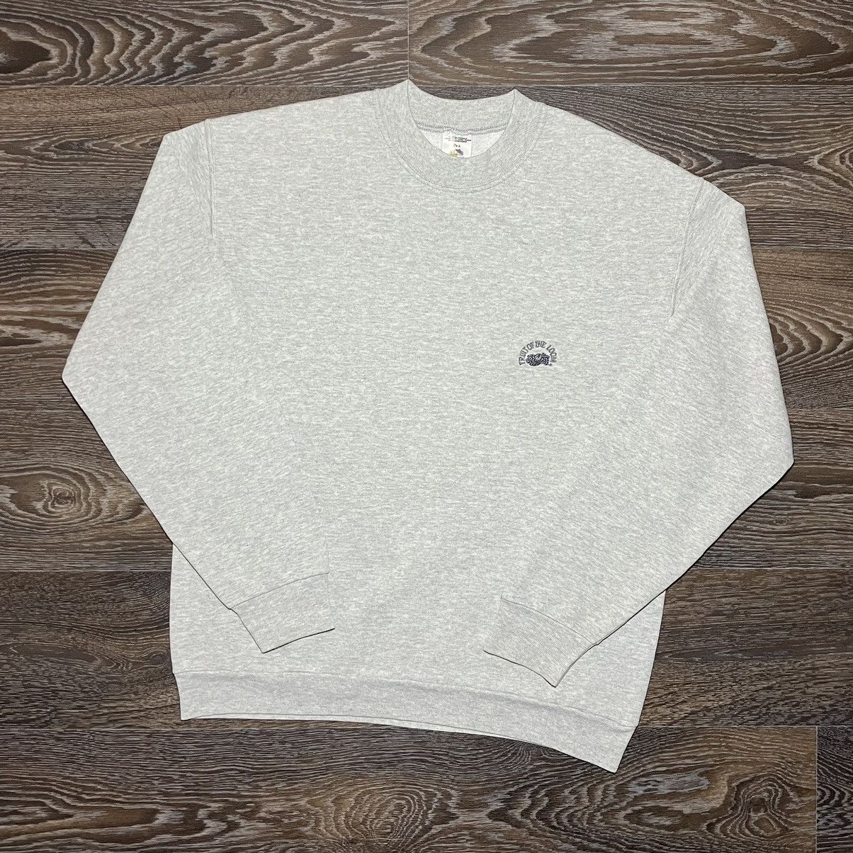 Fruit Of The Loom Vintage 90s FRUIT OF THE LOOM Logo Embroidery Sweatshirt Size US M / EU 48-50 / 2 - 1 Thumbnail