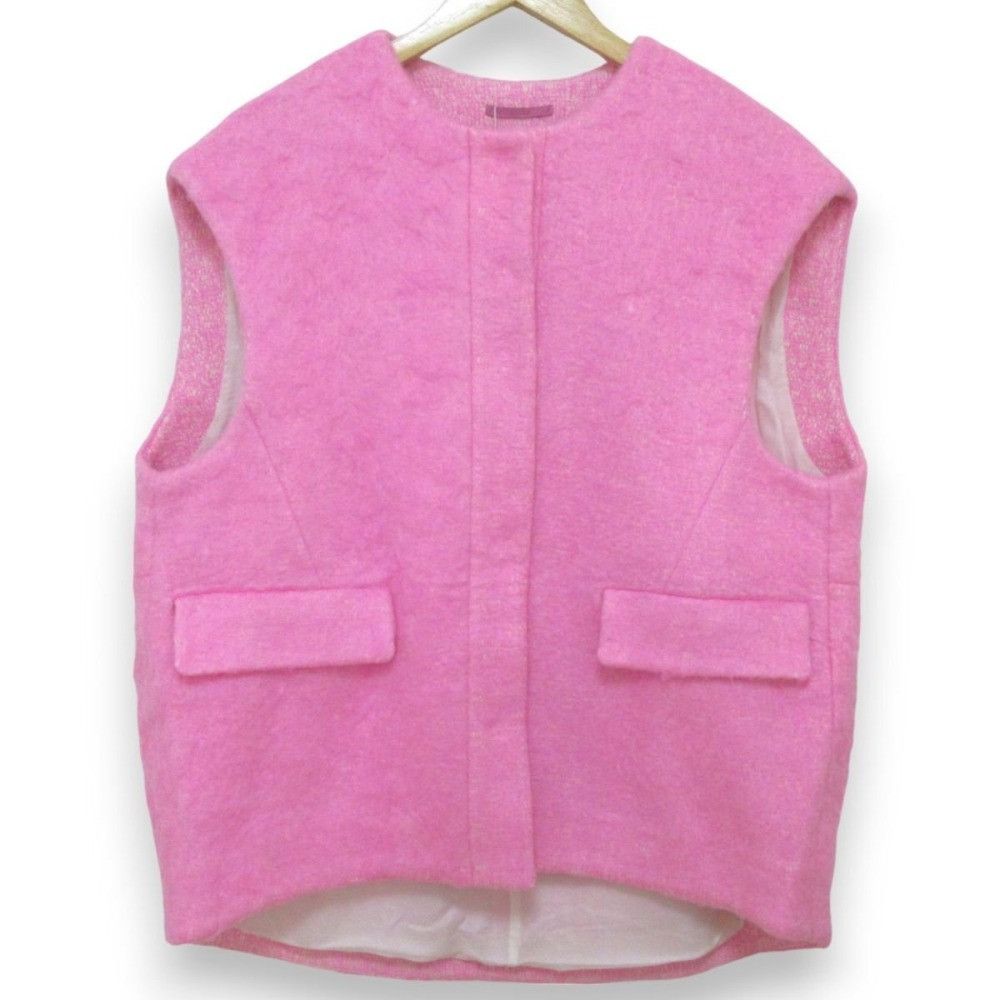 Other Other LE PHIL Maria Kent Tweed Cocoon Gilet Vest Others Tops 534-3250021 DUTY FREE for USA Size ONE SIZE - 1 Thumbnail