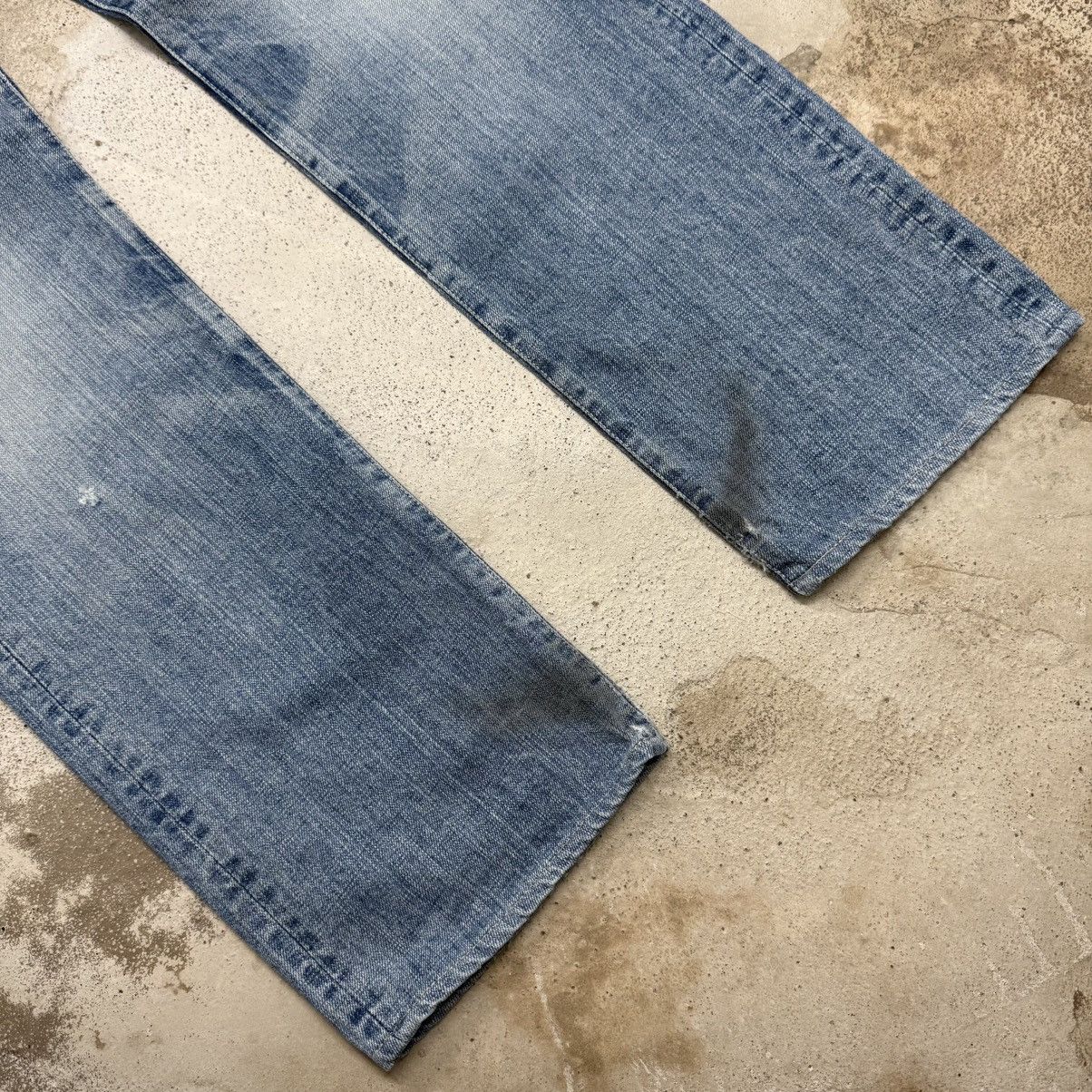 Spellbound Spellbound Distressed Light Wash Japanese Denim Pants Size US 33 - 5 Thumbnail