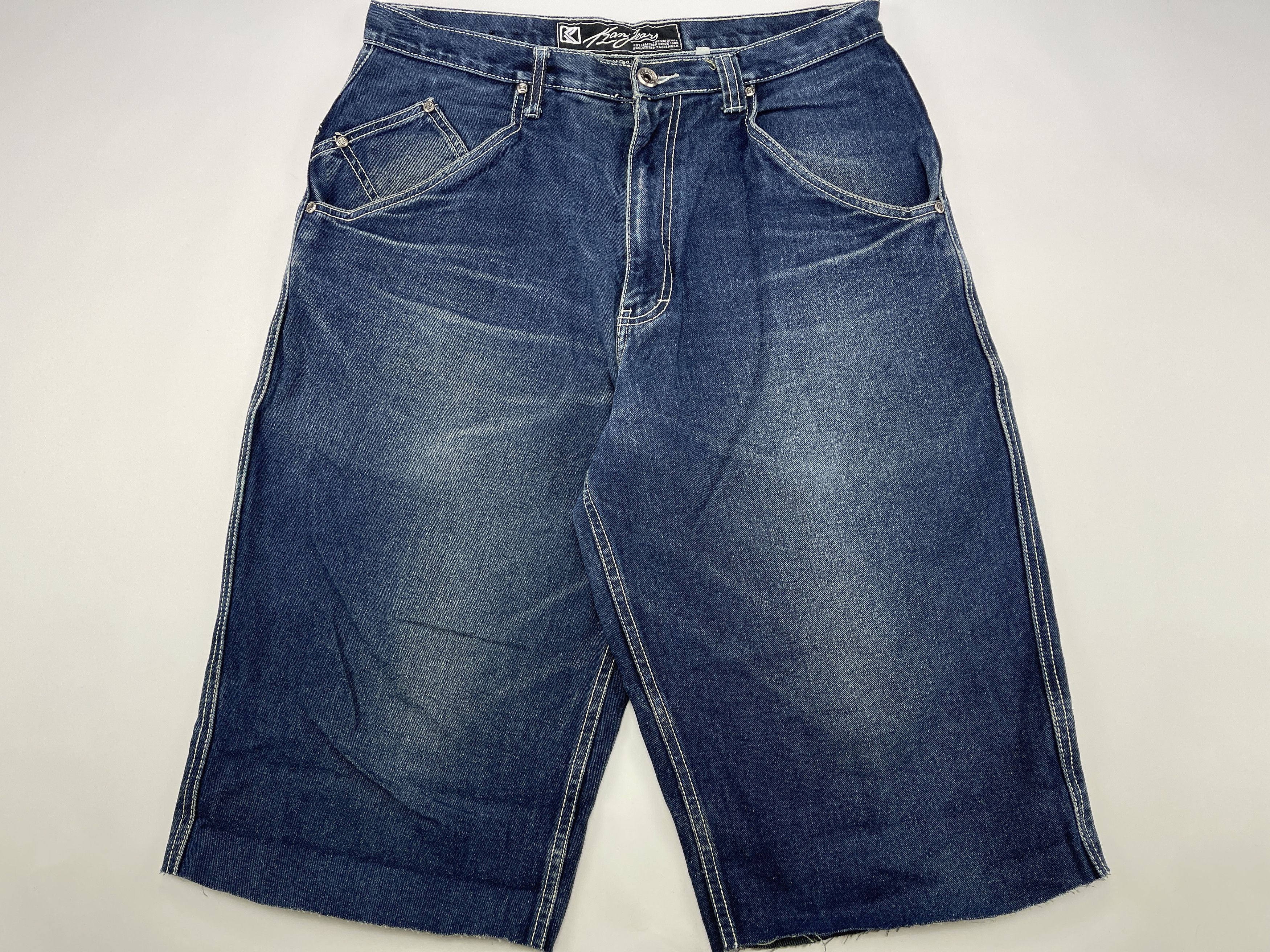 Karl Kani KARL KANI shorts, baggy, vintage Kani jeans 90s hip hop W 34 Size US 34 / EU 50 - 2 Thumbnail