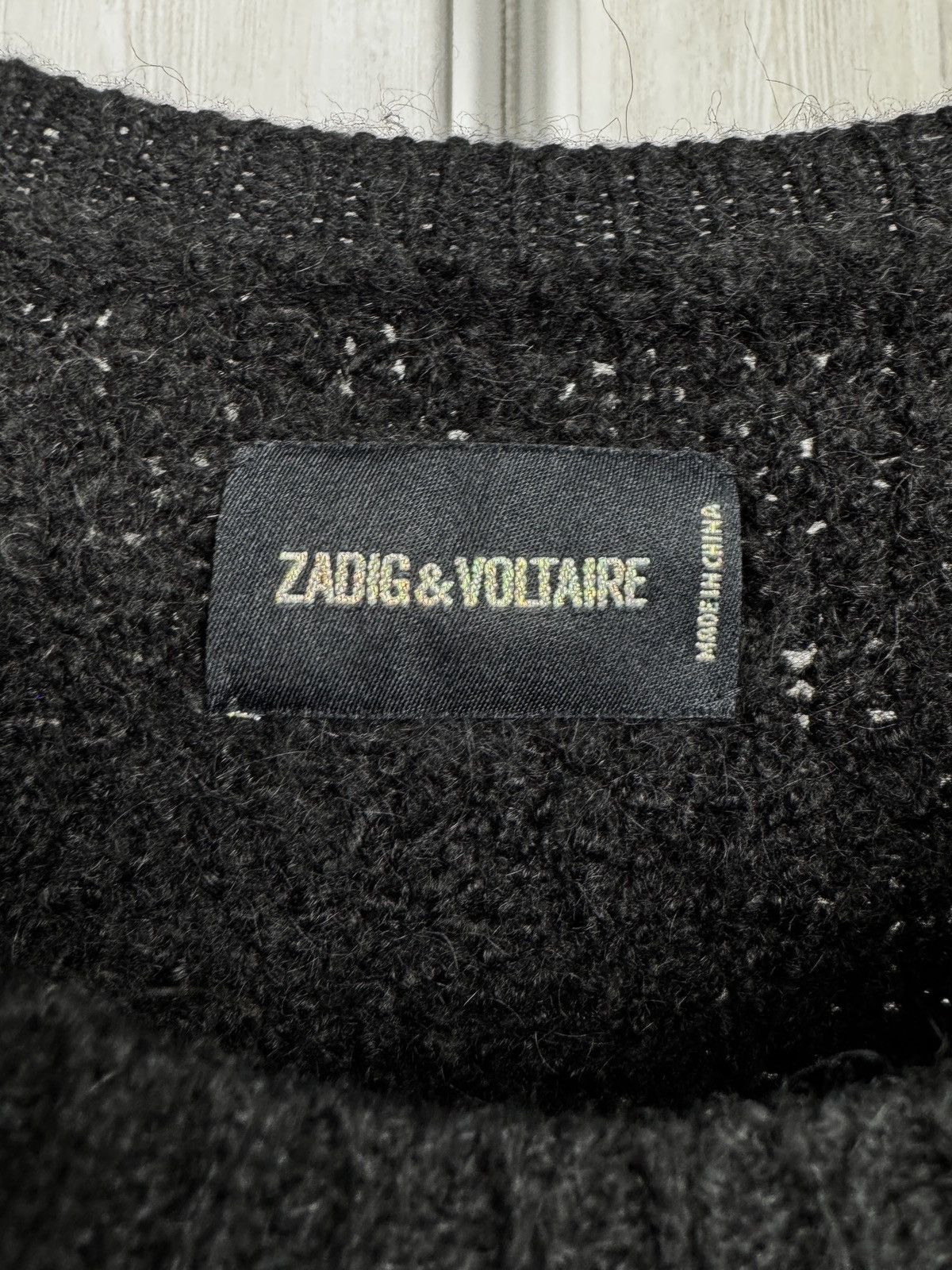 Zadig & Voltaire Zadig & Voltiare Kansas Ma Luxury Zip Back Wool Mohair sz M Size M / US 6-8 / IT 42-44 - 10 Thumbnail