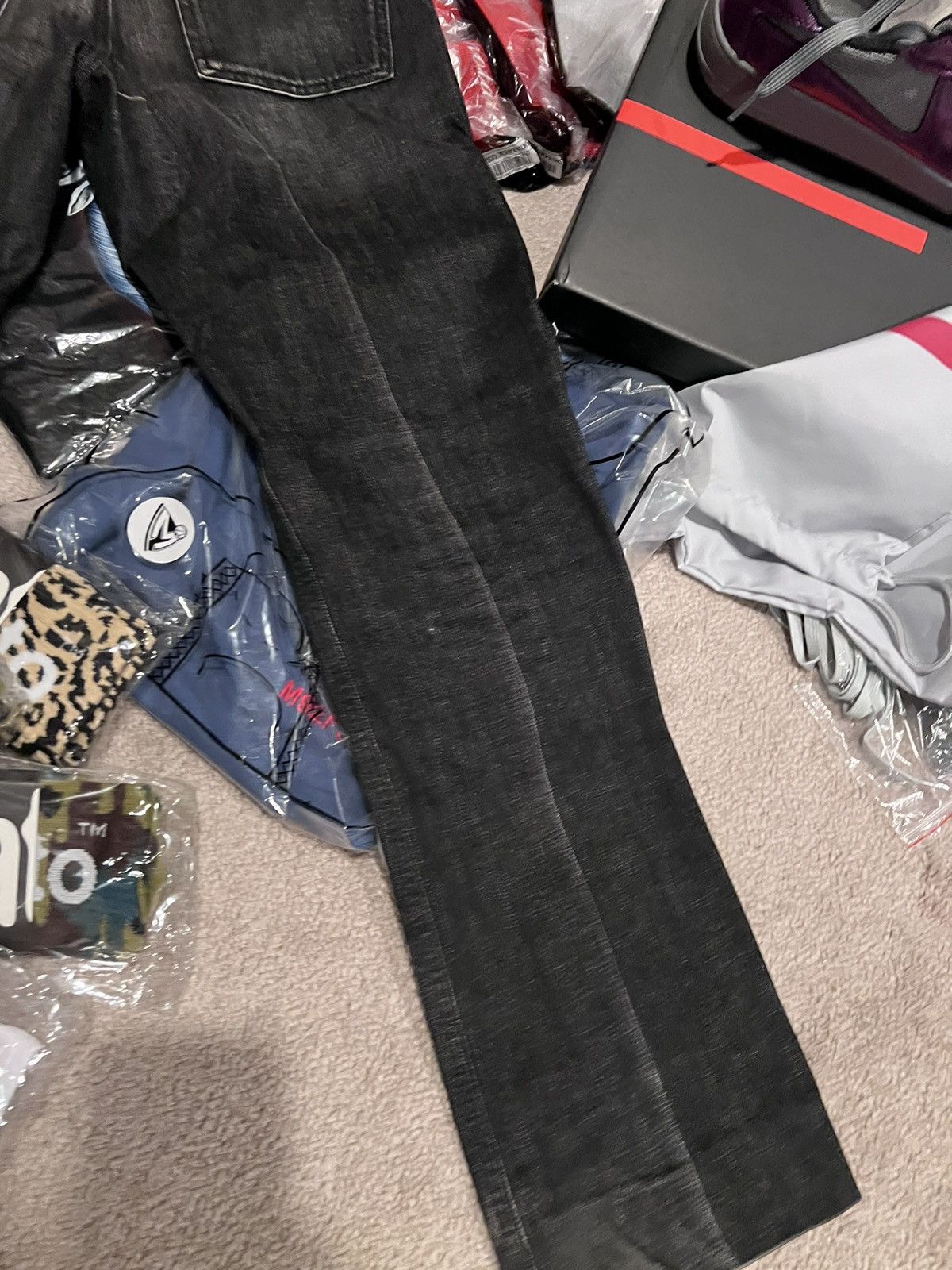 Asspizza × Saint Laurent Paris × Yves Saint Laurent Signed By Asspizza 2023 YSL Jeans | Yves Saint Laurent Size US 28 / EU 44 - 6 Thumbnail