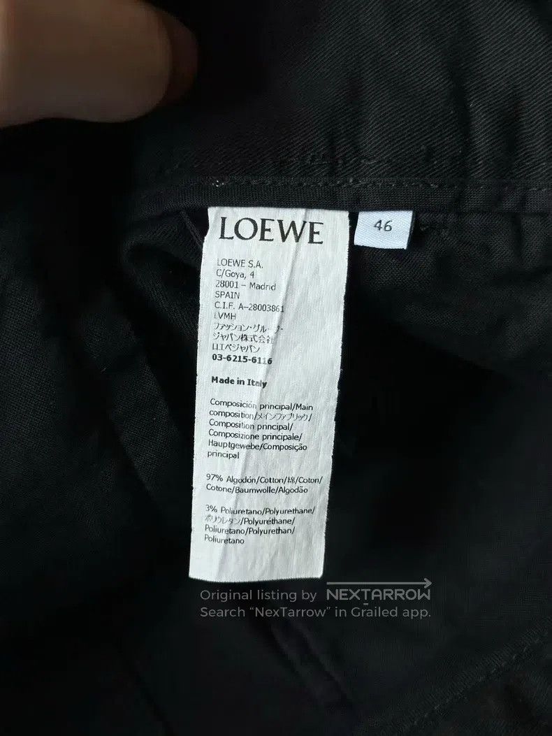 Loewe Loewe Leather Patch Workwear Trousers Size 30" / US 8 / IT 44 - 5 Thumbnail