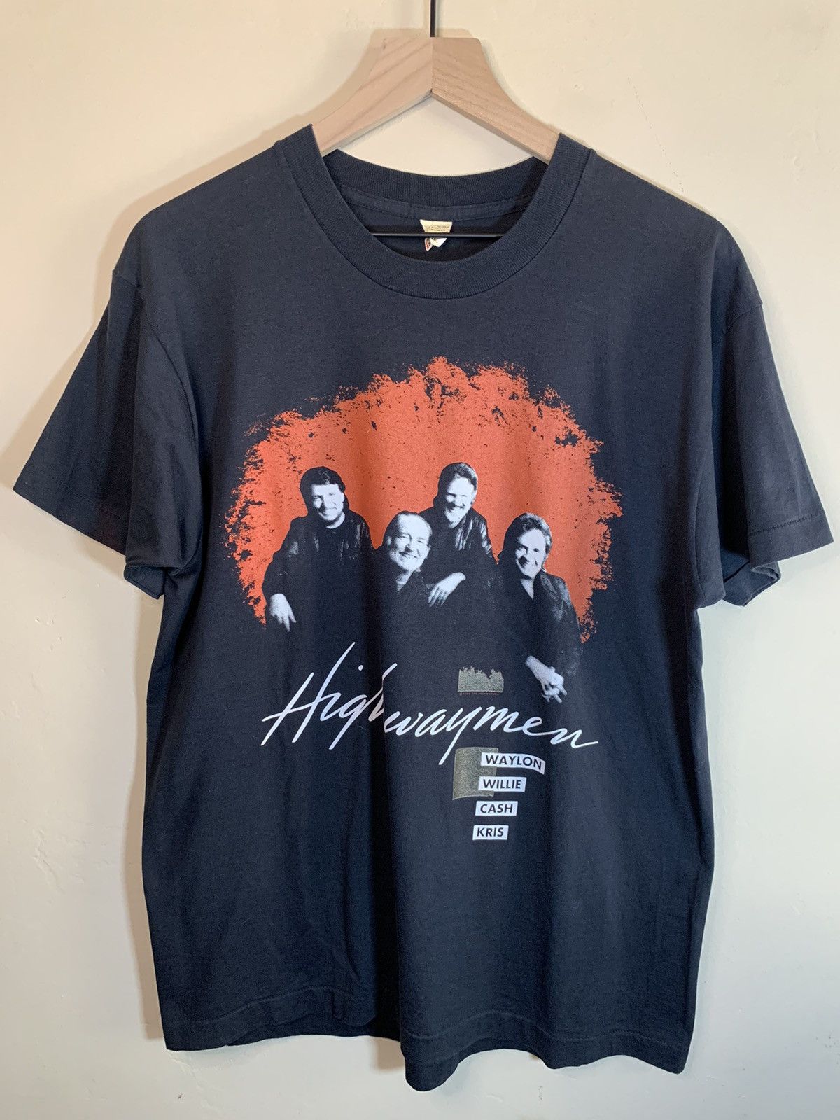 1990 Highwaymen Tour Vintage outlets Tee