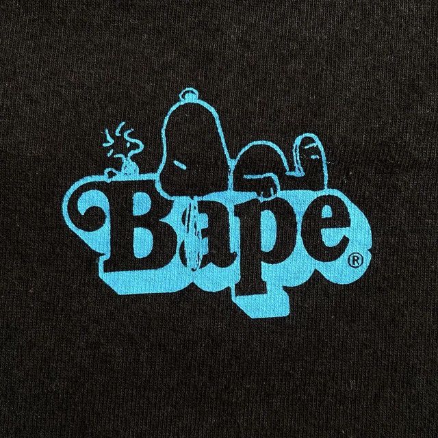 Bape BAPE × Peanuts Snoopy ABC Camo Big Head T-shirt APE Size US M / EU 48-50 / 2 - 4 Thumbnail