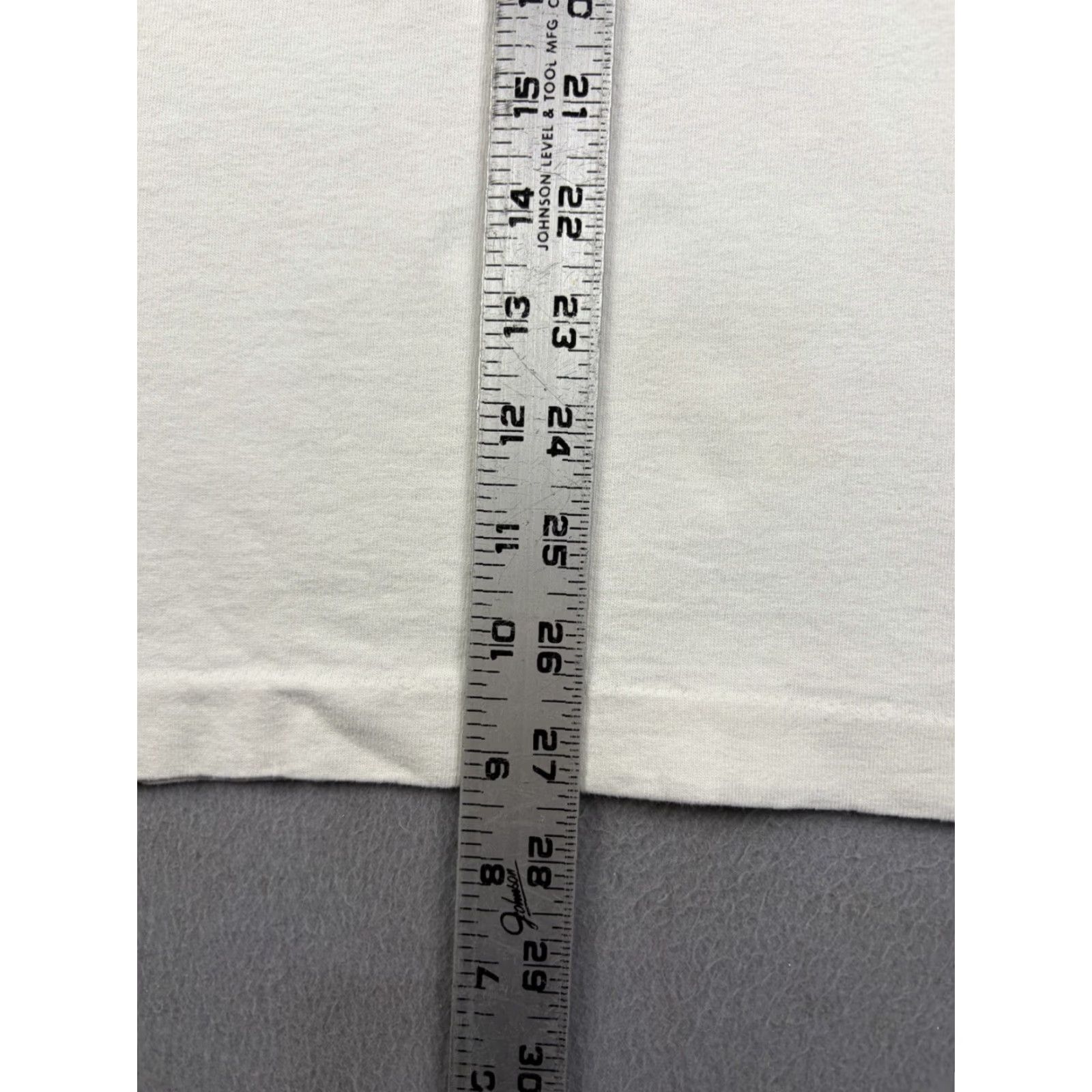 Fruit Of The Loom VINTAGE Fruit of the Loom T-Shirt 90s White Crew Neck Short Sleeve Adult L Graphic Print Lego Born To Build Mens Size US L / EU 52-54 / 3 - 6 Thumbnail