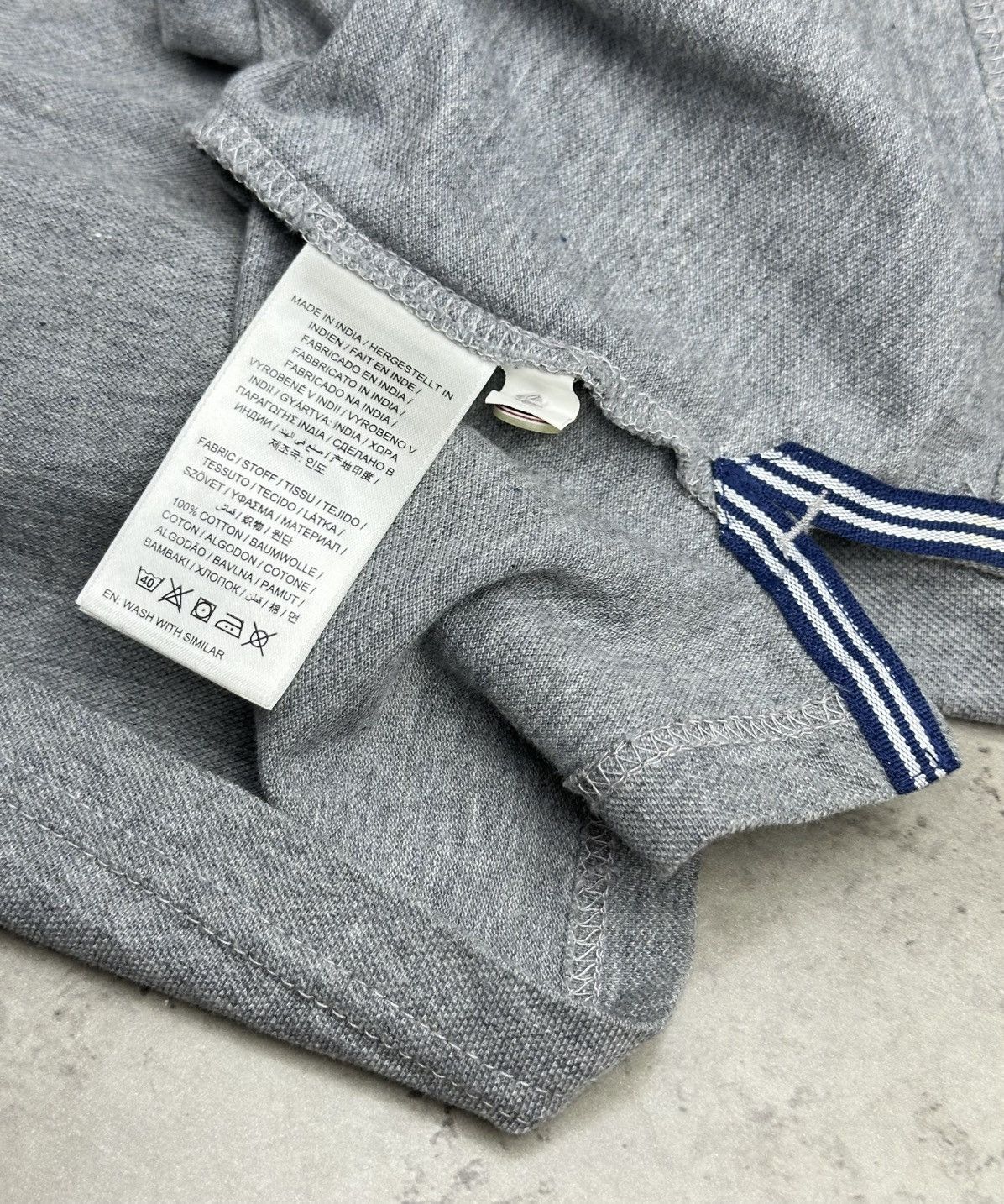 Gant GANT Men’s Grey Polo Shirt Short Sleeve Size M Medium Cotton Size US M / EU 48-50 / 2 - 5 Thumbnail