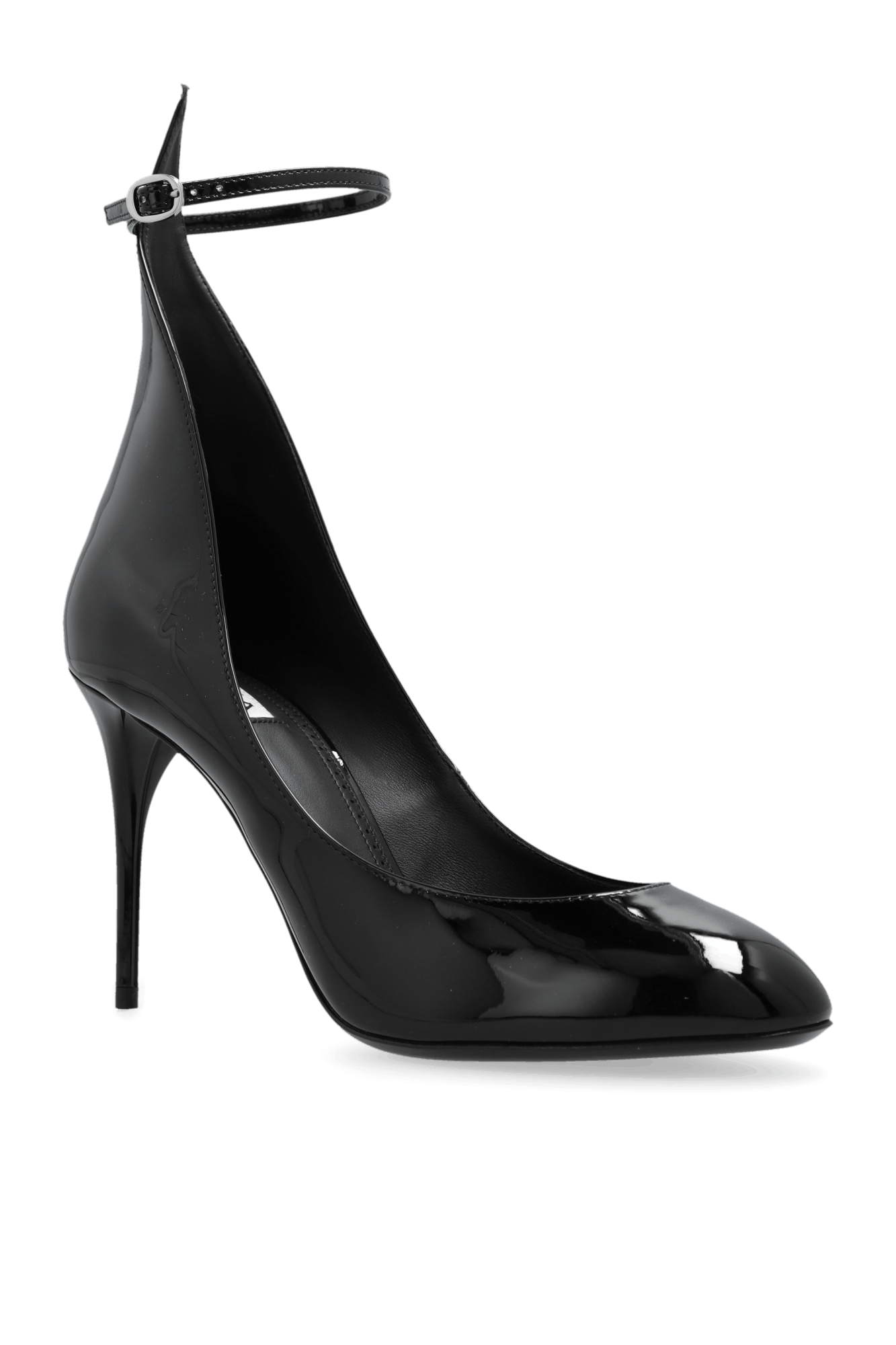 Alaia o1s22i1n0225 Patent Leather Pumps in Black Size US 8 / IT 38 - 4 Thumbnail