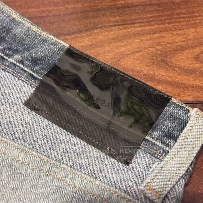Our Legacy Our Legacy 3D Digital Print Denim Pants Size US 31 - 3 Thumbnail