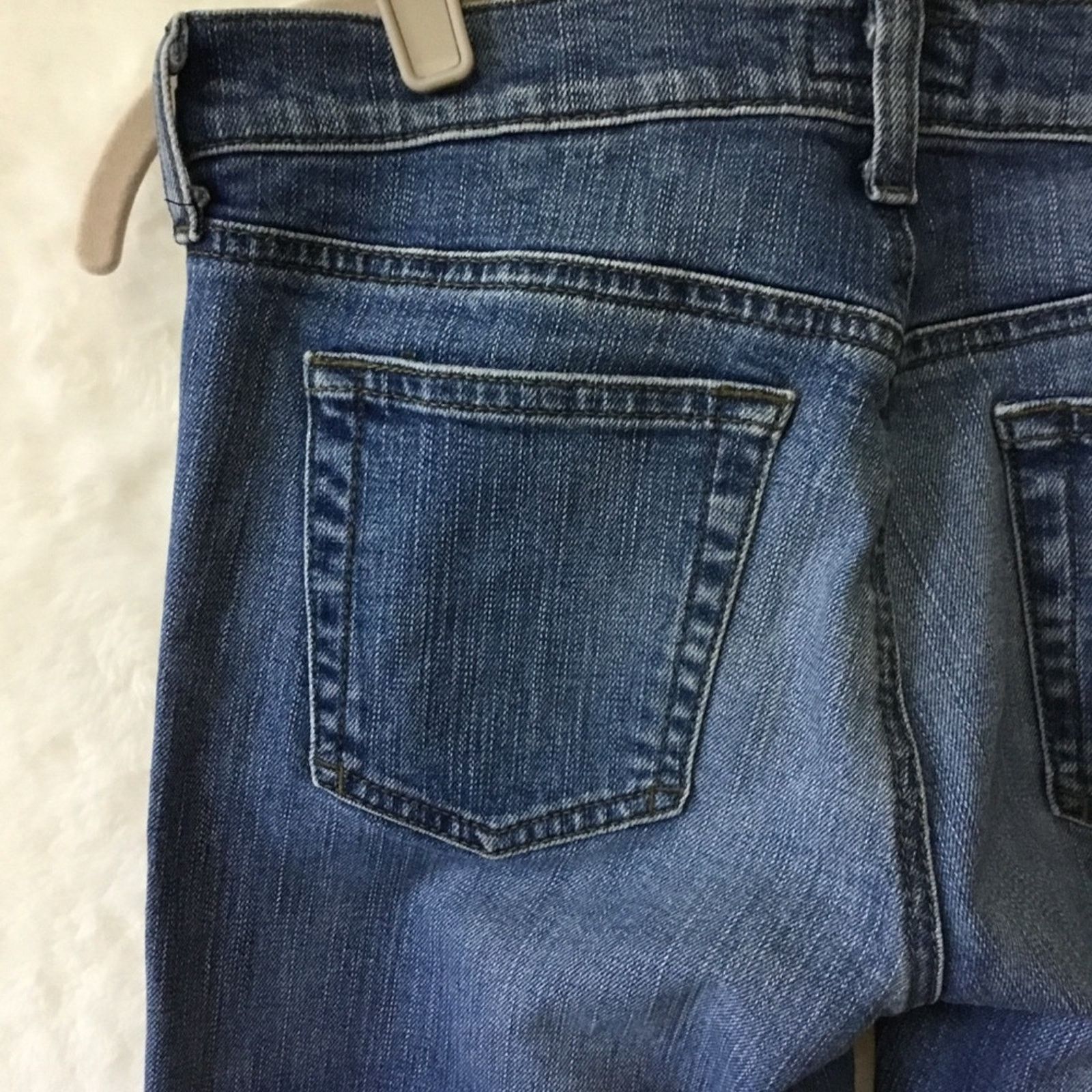 Armani Armani Jeans Indigo Blue 005 Series Slim Bootcut Denim Size 29" - 9 Thumbnail