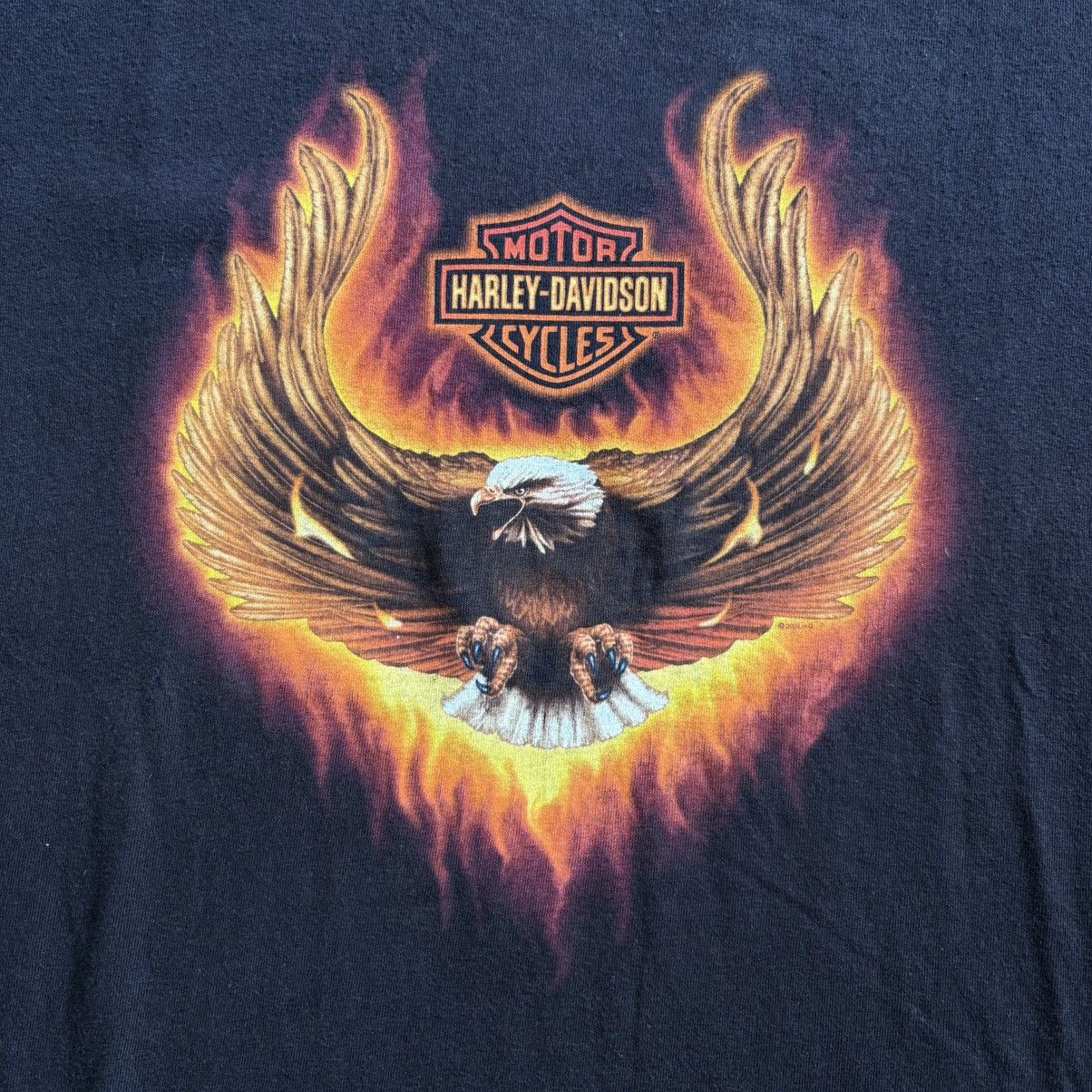 Harley Davidson × Vintage Harley Davidson Hollywood 2000 vintage tee Size US XL / EU 56 / 4 - 4 Thumbnail