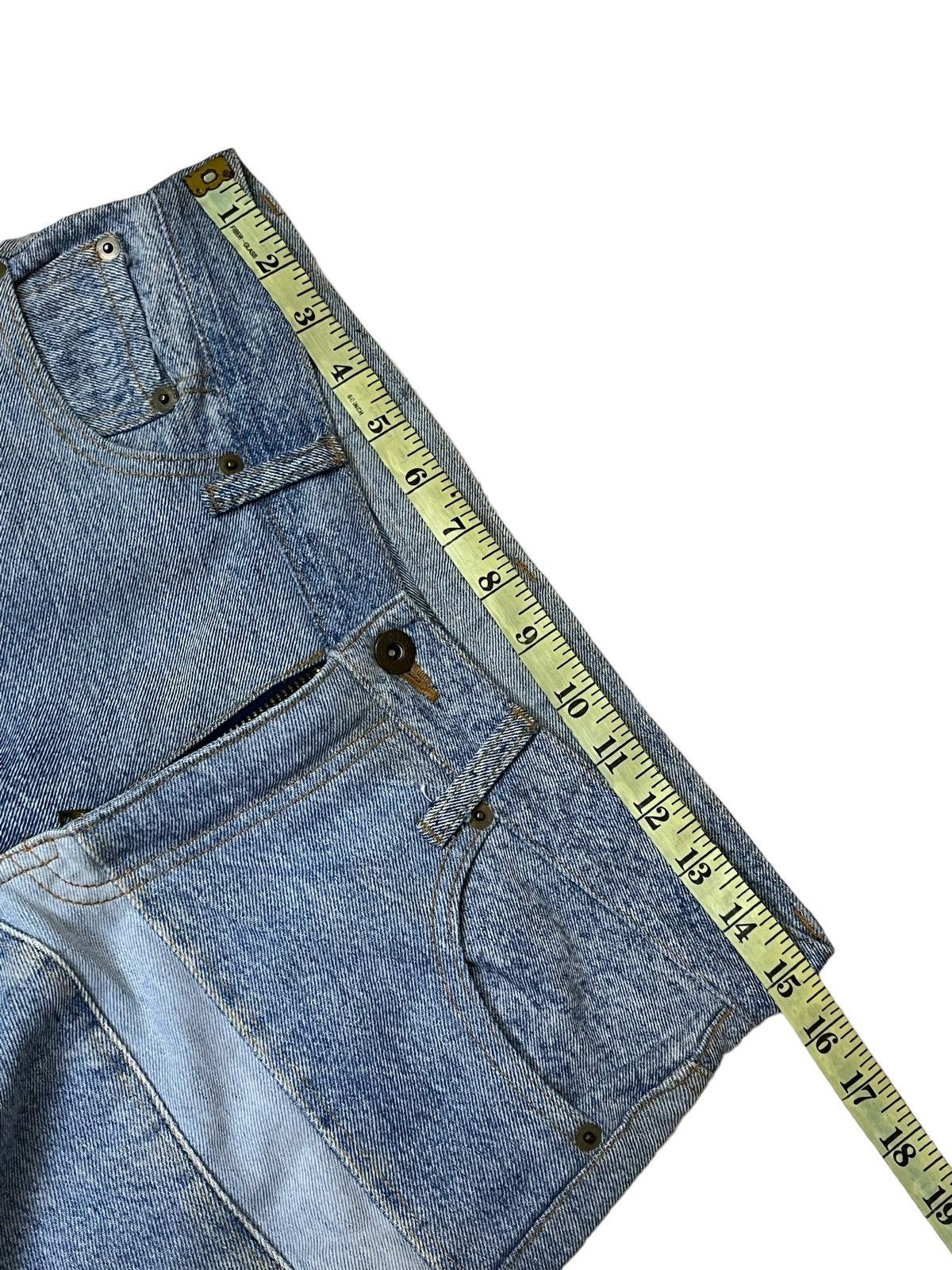 Japanese Brand SICK🔥JAPANESE PATCHWORK JEANS inspired hysteric glamour Size US 30 / EU 46 - 10 Thumbnail