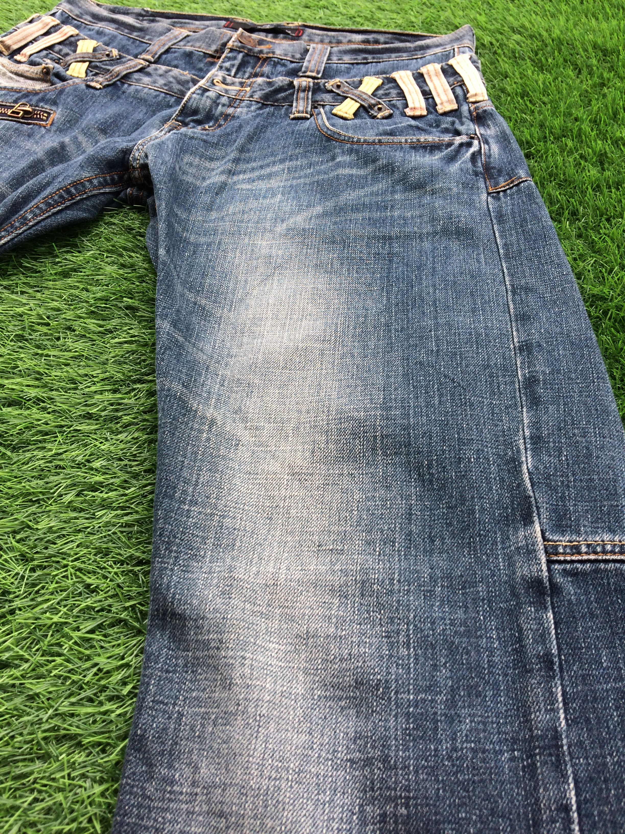 Japanese Brand Japanese Double Waist Denim Jeans Pants #D-867 Size US 30 / EU 46 - 5 Thumbnail
