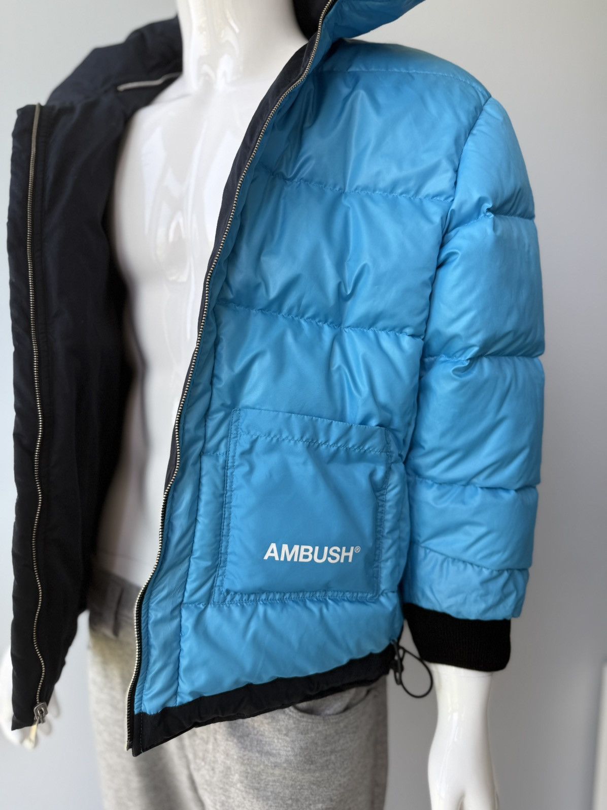 Ambush Design Autre Marque Ambush Reversible Down Puffer Jacket Blue Size US S / EU 44-46 / 1 - 4 Thumbnail
