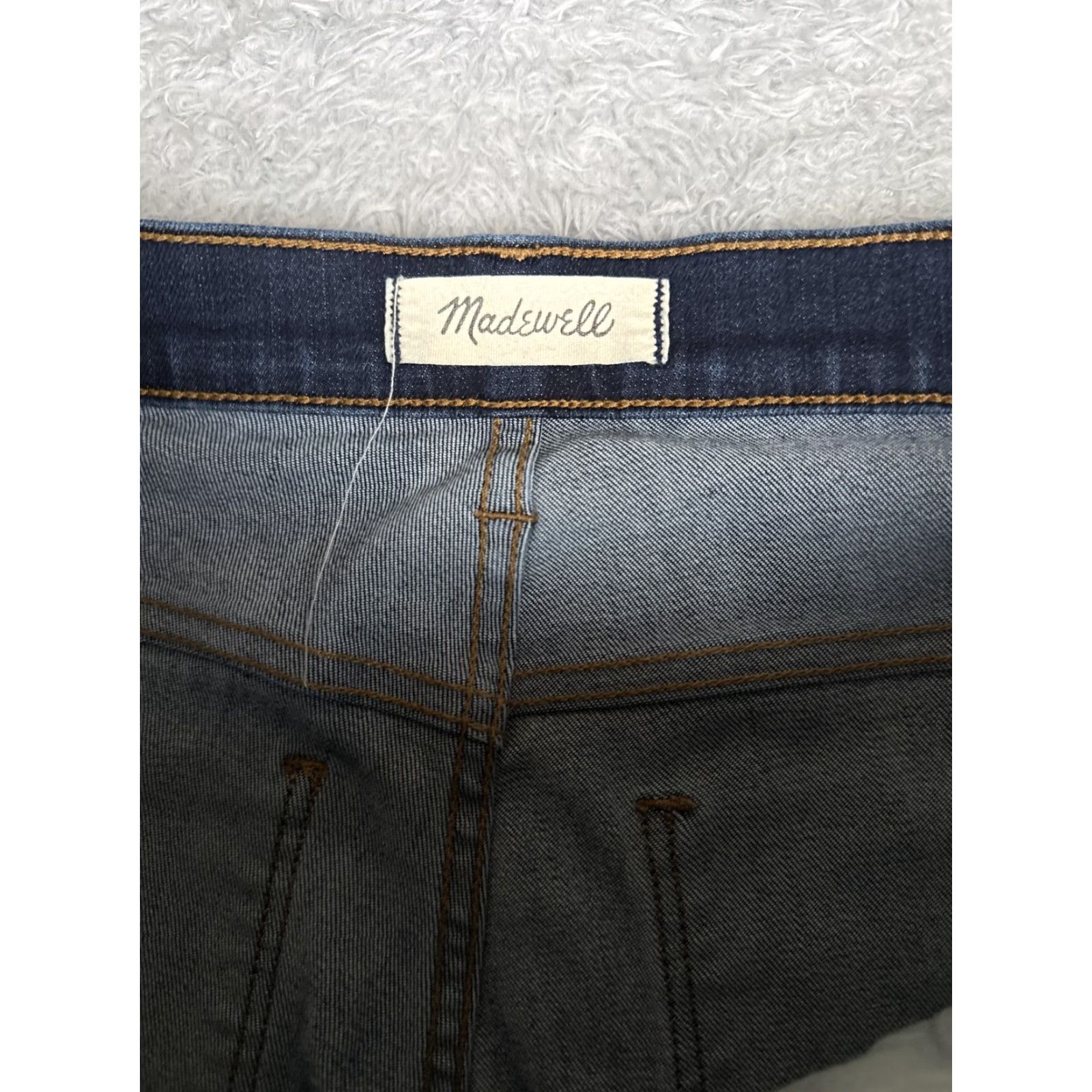Madewell VINTAGE: None Madewell Jeans Womens 30 Blue Mid Rise Skinny Denim 5-Pocket Stretch Medium Wash 30x28 Mens Womens Boys Girls Size 30" / US 8 / IT 44 - 6 Thumbnail