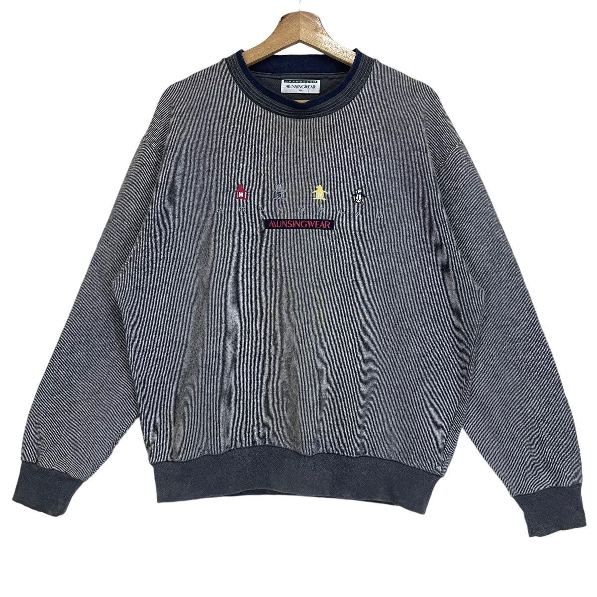 Japanese Brand Musing Wear Big Logo Crewneck Sweatshirt Size US M / EU 48-50 / 2 - 1 Thumbnail