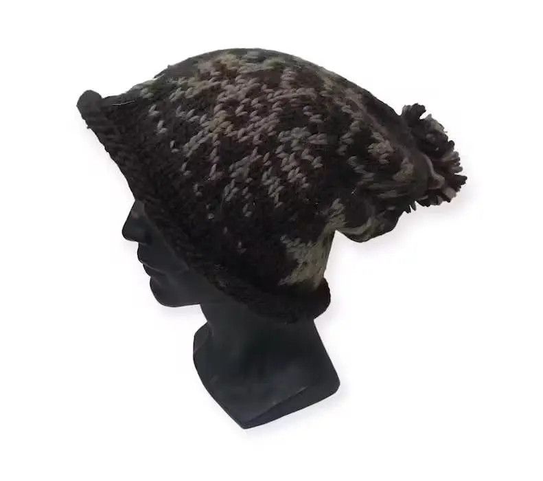 Vintage Kissmark Knit Beanie Hat Size ONE SIZE - 1 Thumbnail