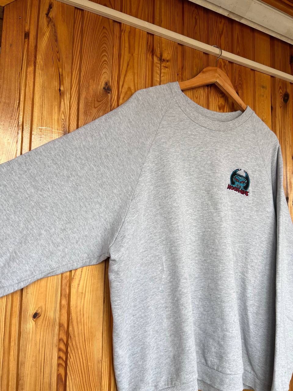 Hook-Ups Vintage 90s Hook Ups Sweatshirt Hook Ups logo Demon Crewneck Size US L / EU 52-54 / 3 - 10 Thumbnail