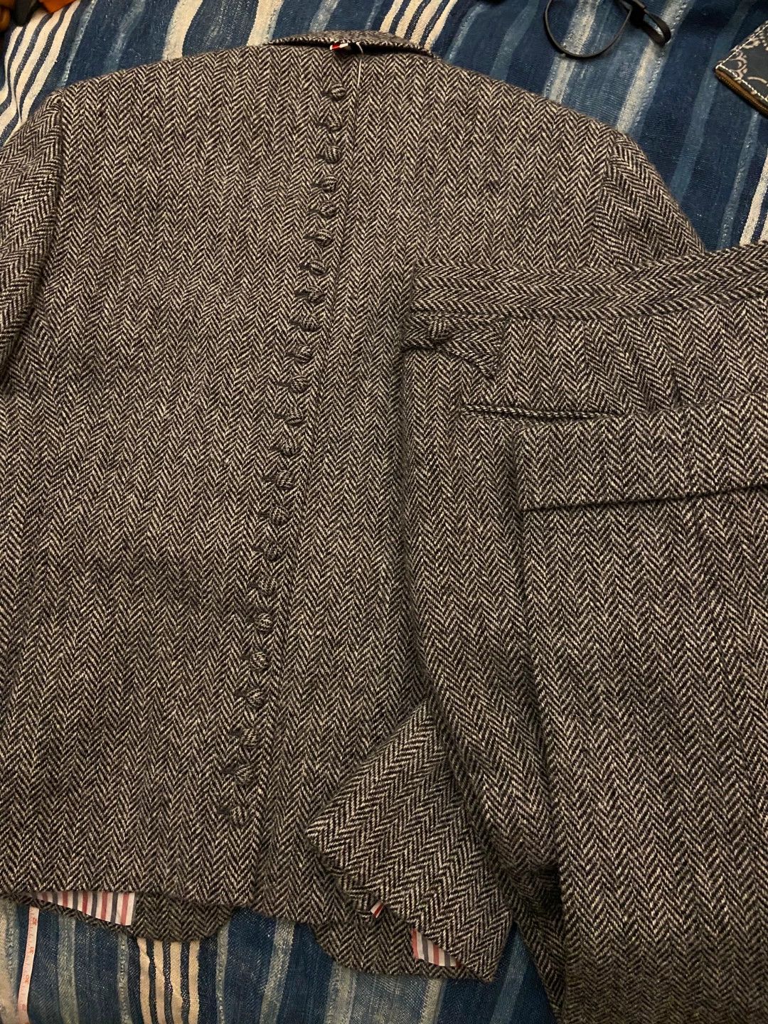 Thom Browne thom browne harris tweed button suit Size US S / EU 44-46 / 1 - 1 Preview