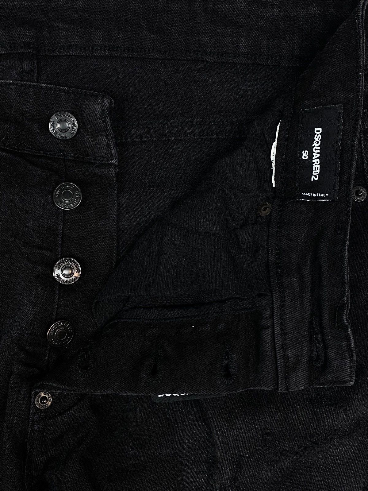 Dsquared2 Dsquared2 Washed Denim Jeans Y2K Distressed Style Size US 34 / EU 50 - 23 Thumbnail
