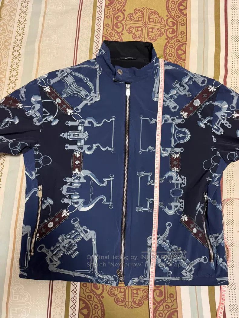 Hermes Hermes Stand Collar Jacket Coat, Raglan Sleeves Size US S / EU 44-46 / 1 - 5 Thumbnail