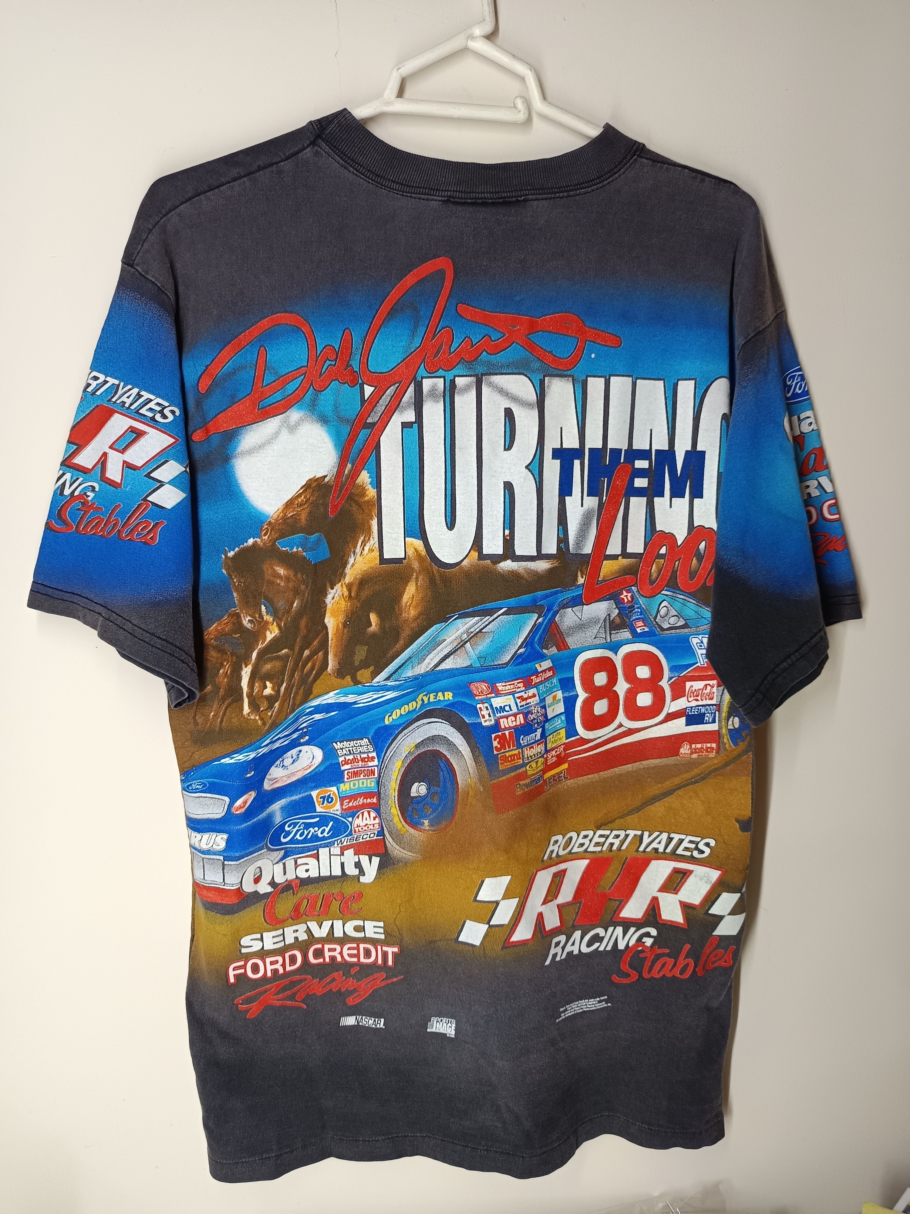Chase Authentics × NASCAR × Vintage Chase authentic vintage Nascar 88 Dale Jarrett strong horse Size US M / EU 48-50 / 2 - 4 Thumbnail