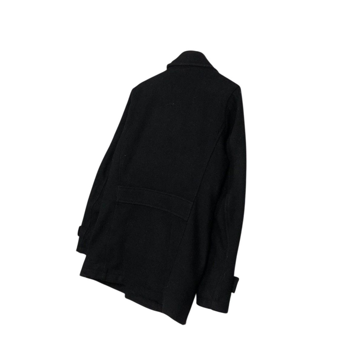 Issey Miyake 📌Vintage Wool Jacket Double Collar Ships Jet Blue Japan Size US M / EU 48-50 / 2 - 11 Thumbnail