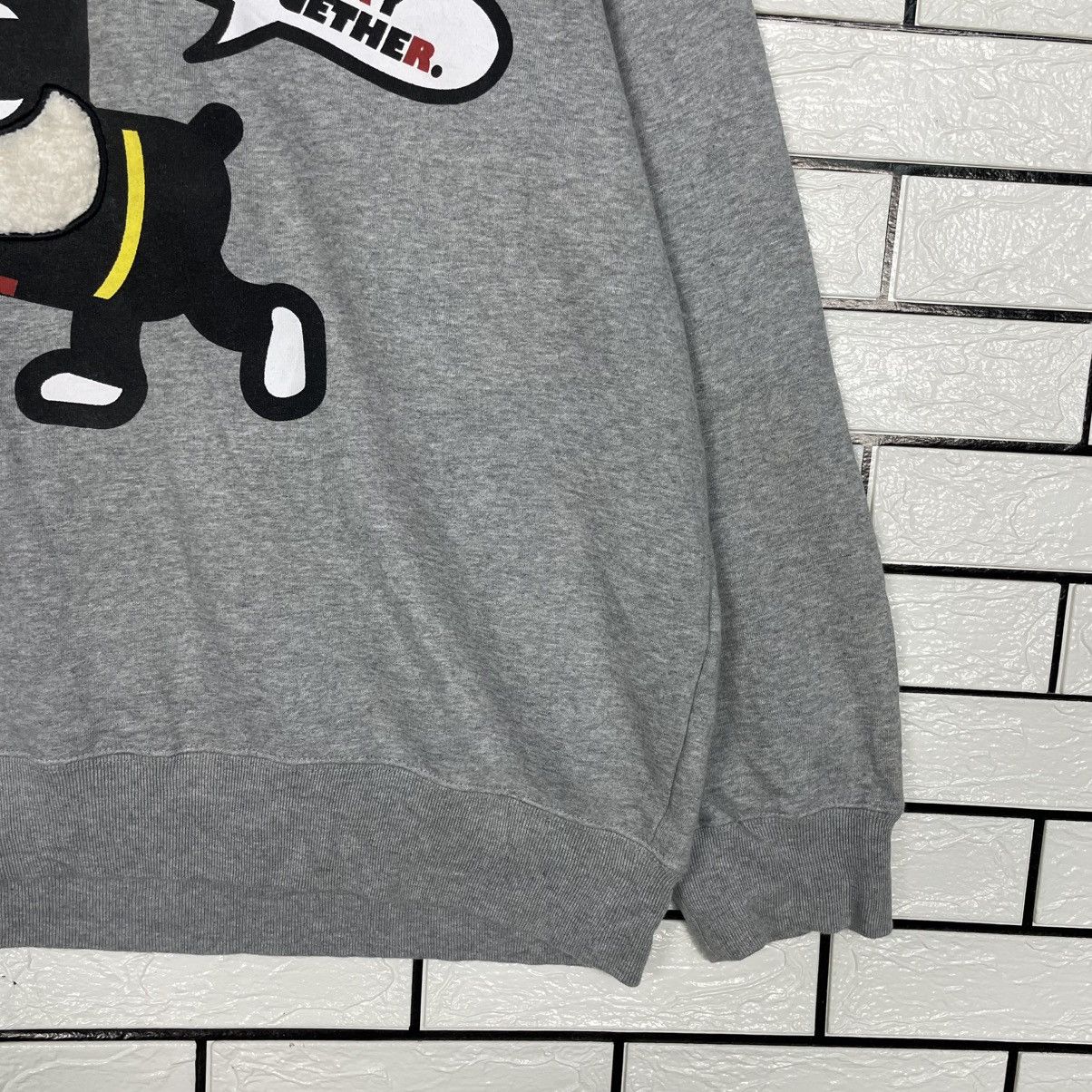 Japanese Brand Norakuro Lets Play Together Crewneck Sweatshirt Size US L / EU 52-54 / 3 - 4 Thumbnail