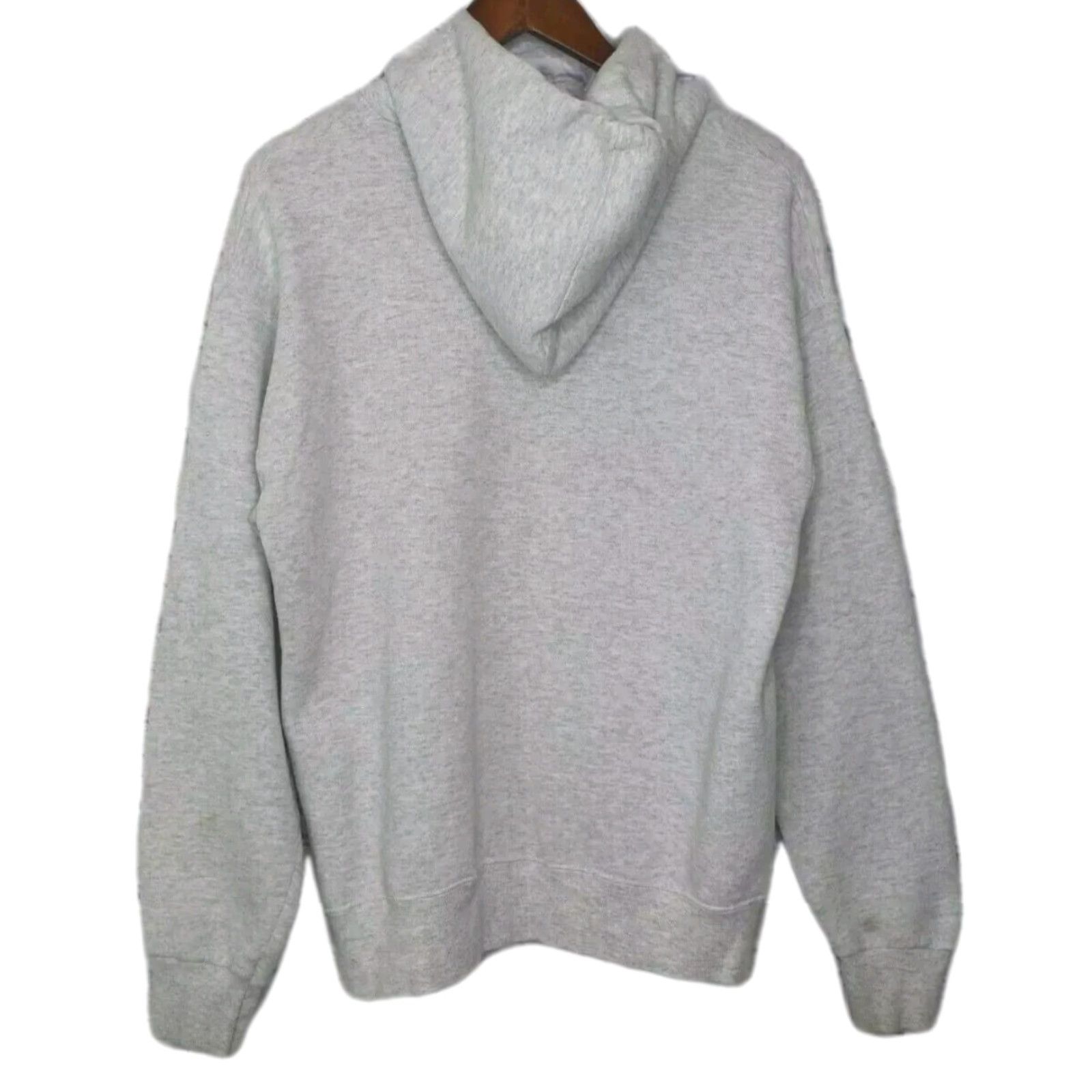 Guess VINTAGE GUESS Hoodie Unisex Adults Medium Gray Embroidered USA Pullover Long Sleeve Cotton Reguilt? Size US M / EU 48-50 / 2 - 2 Thumbnail