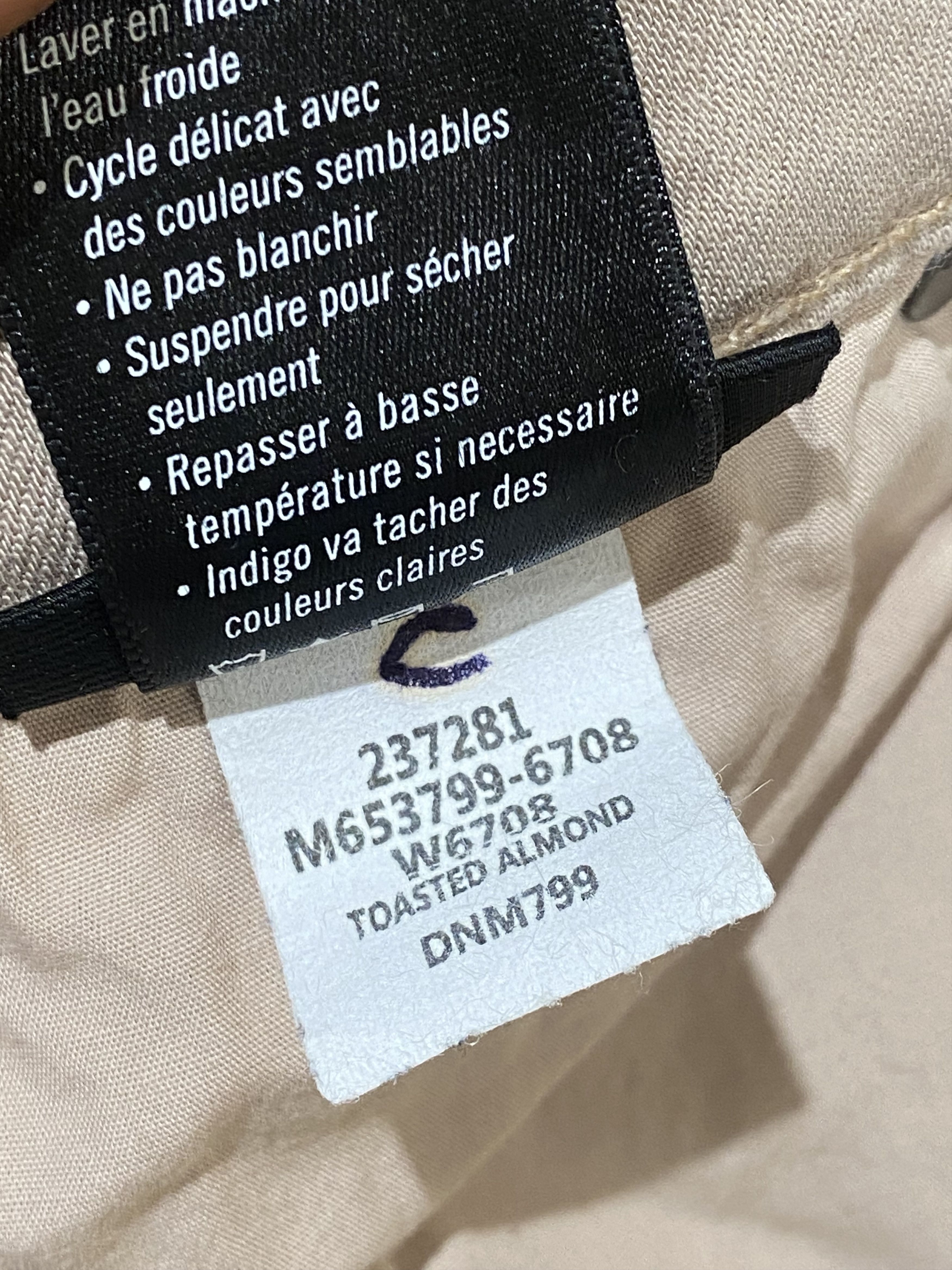 Paige Transcend Lennox 32” Slim Jean ‘Toasted Almond’ Size US 32 / EU 48 - 14 Thumbnail