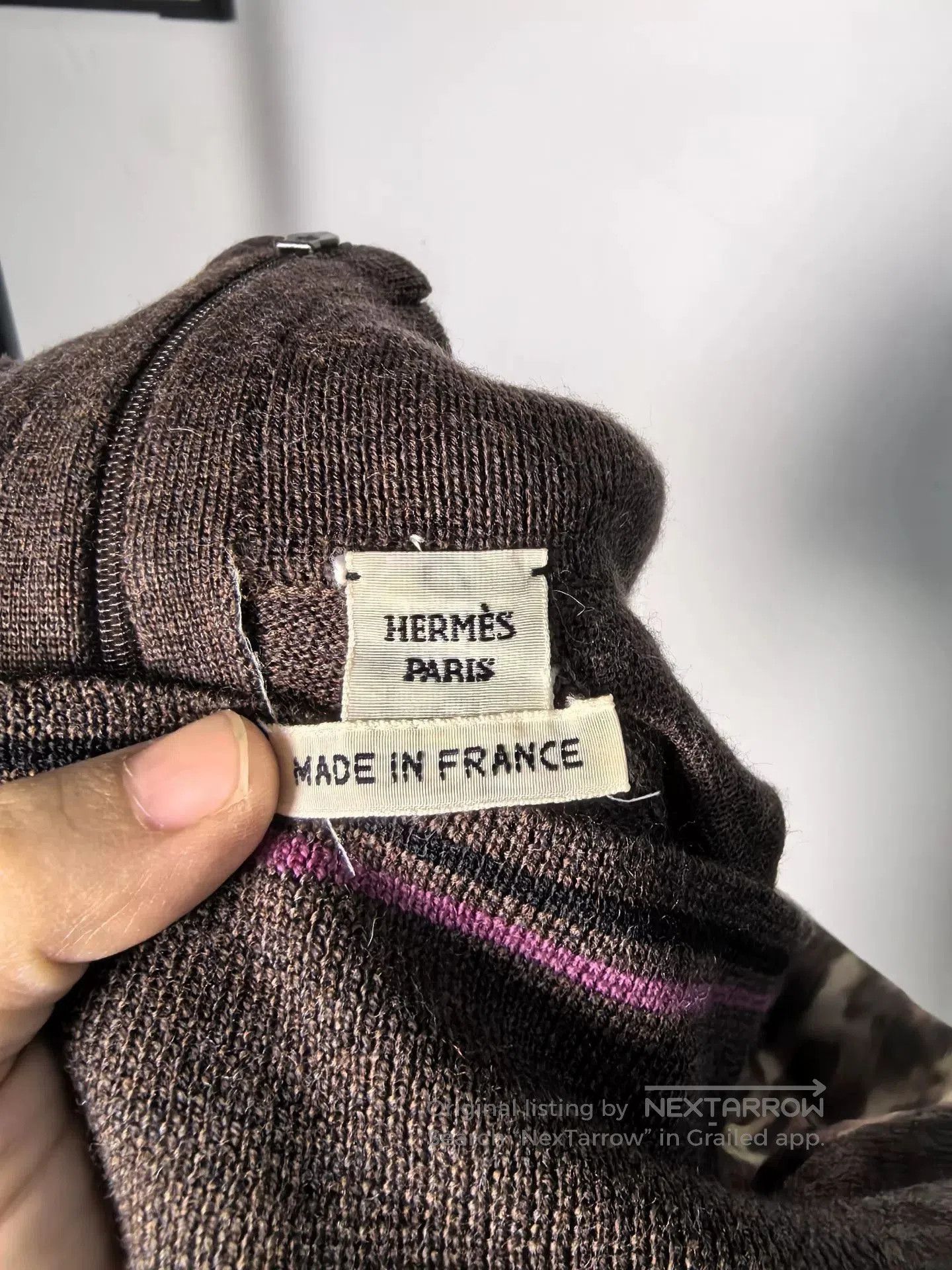 Hermes Authentic Hermès Wool Knit Sweater. Size US M / EU 48-50 / 2 - 3 Thumbnail