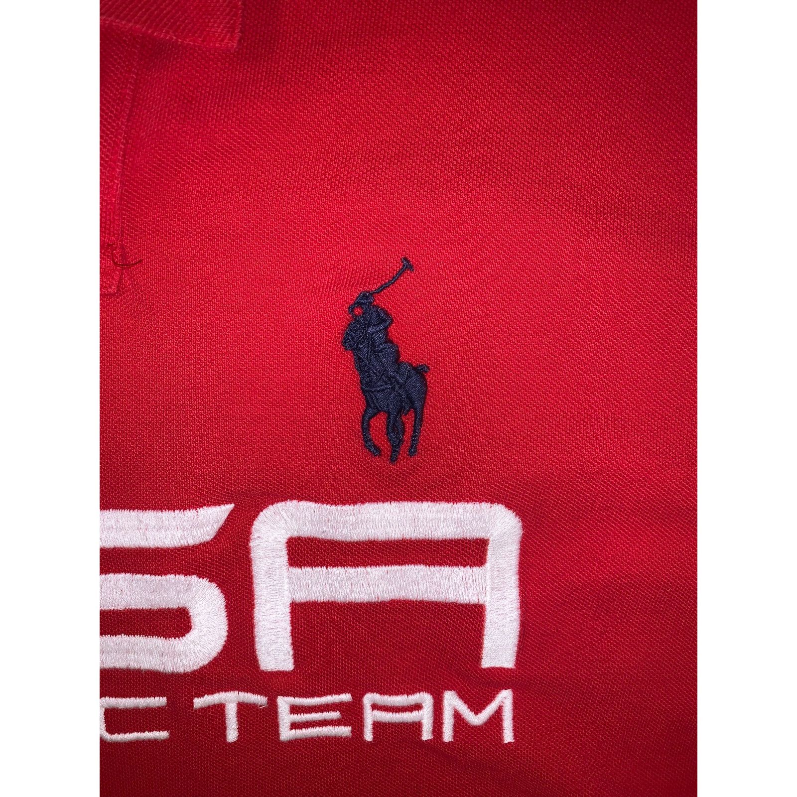 Polo Ralph Lauren × USA Olympics Polo Ralph Lauren USA Olympic Big Pony Polo Shirt Red Medium Size US M / EU 48-50 / 2 - 3 Thumbnail