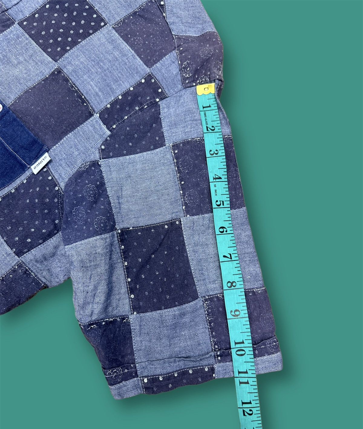 Japanese Brand × Sun Surf × Vintage Vintage Sun 68 Patchwork Shirt A228 Size US M / EU 48-50 / 2 - 5 Thumbnail
