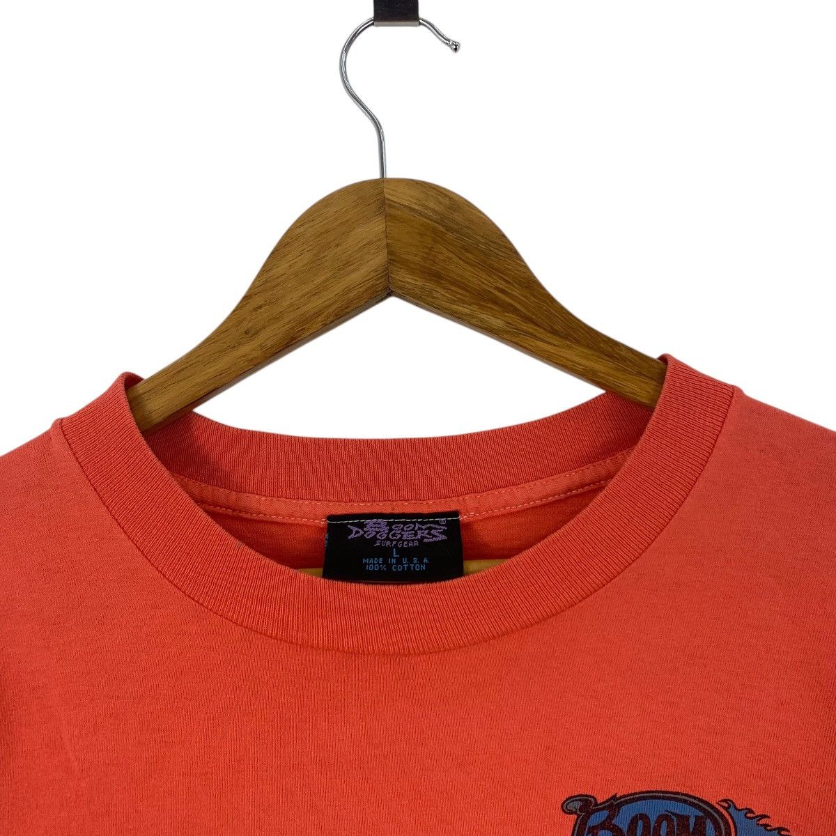 Vintage Vintage 90s BOOM DOGGERS Surfing big printed backhit tee Size US L / EU 52-54 / 3 - 8 Thumbnail