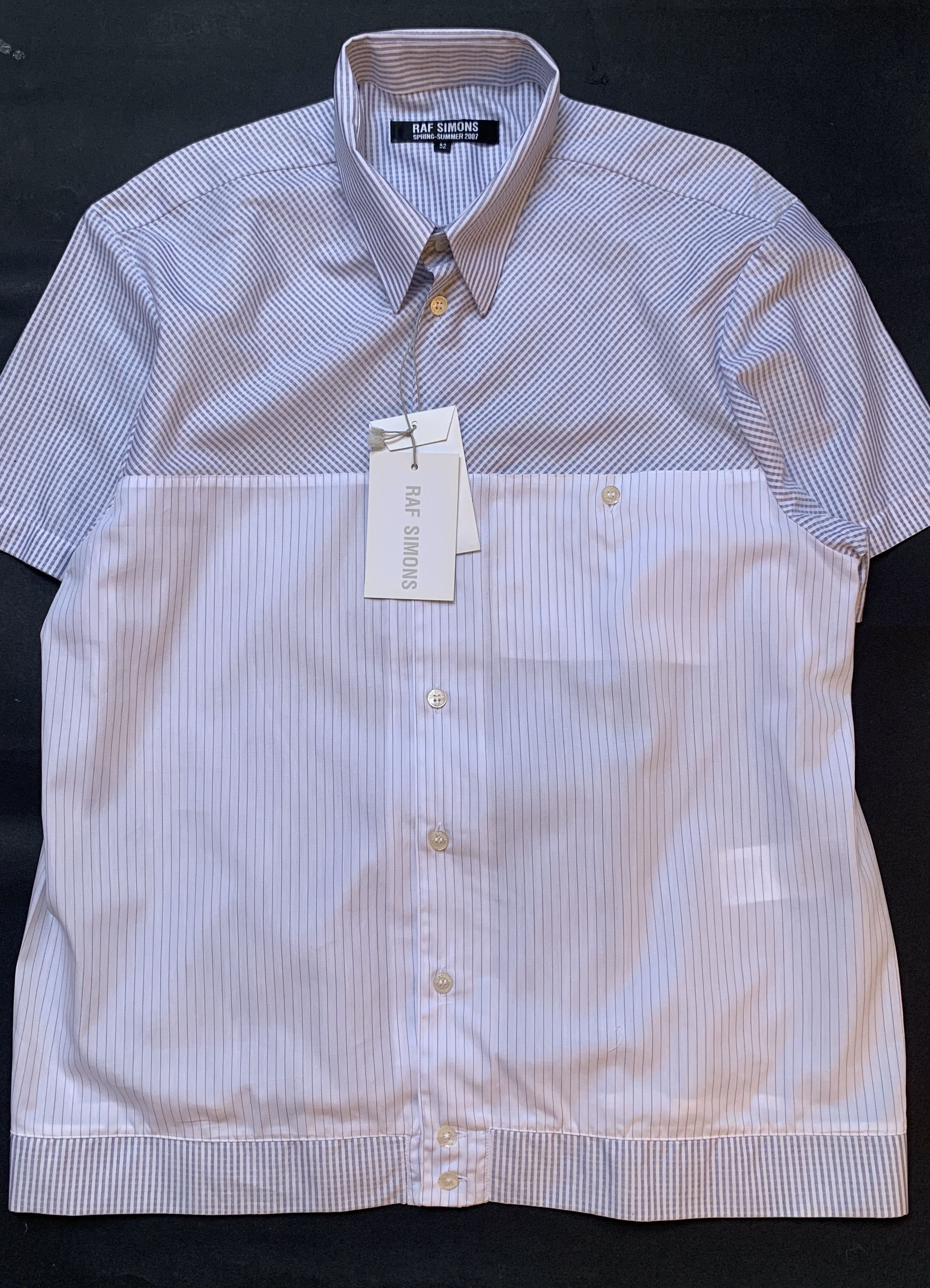 Raf Simons Raf Simons Spring Summer 2007 cotton shirt RARE NWT Size US L / EU 52-54 / 3 - 1 Thumbnail