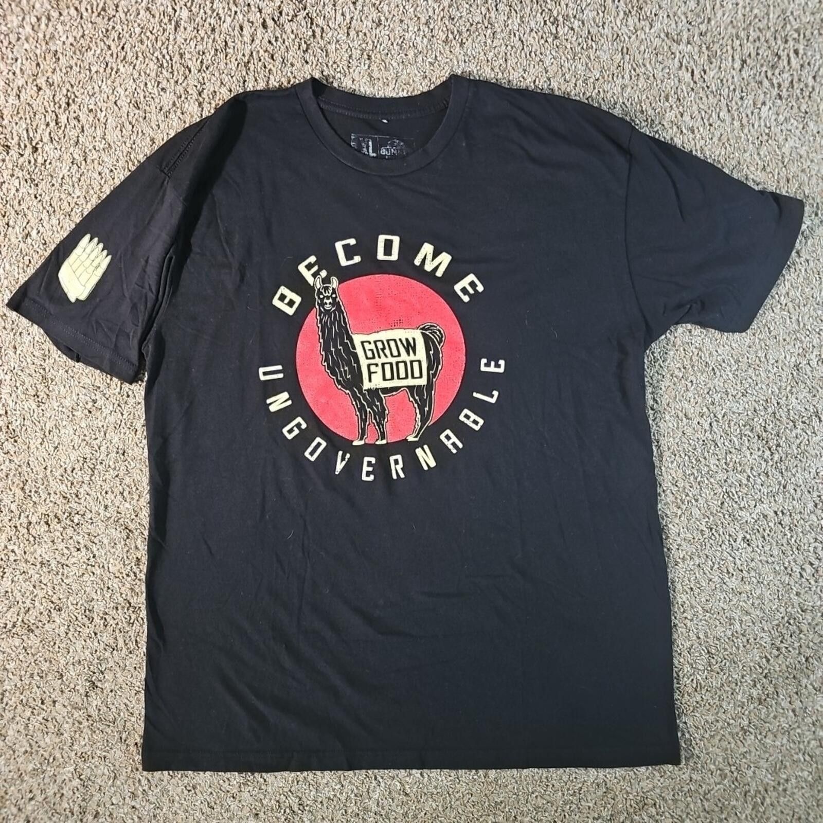 Other Bunker Become Ungovernable Grow Food Tshirt XL Size US XL / EU 56 / 4 - 1 Thumbnail