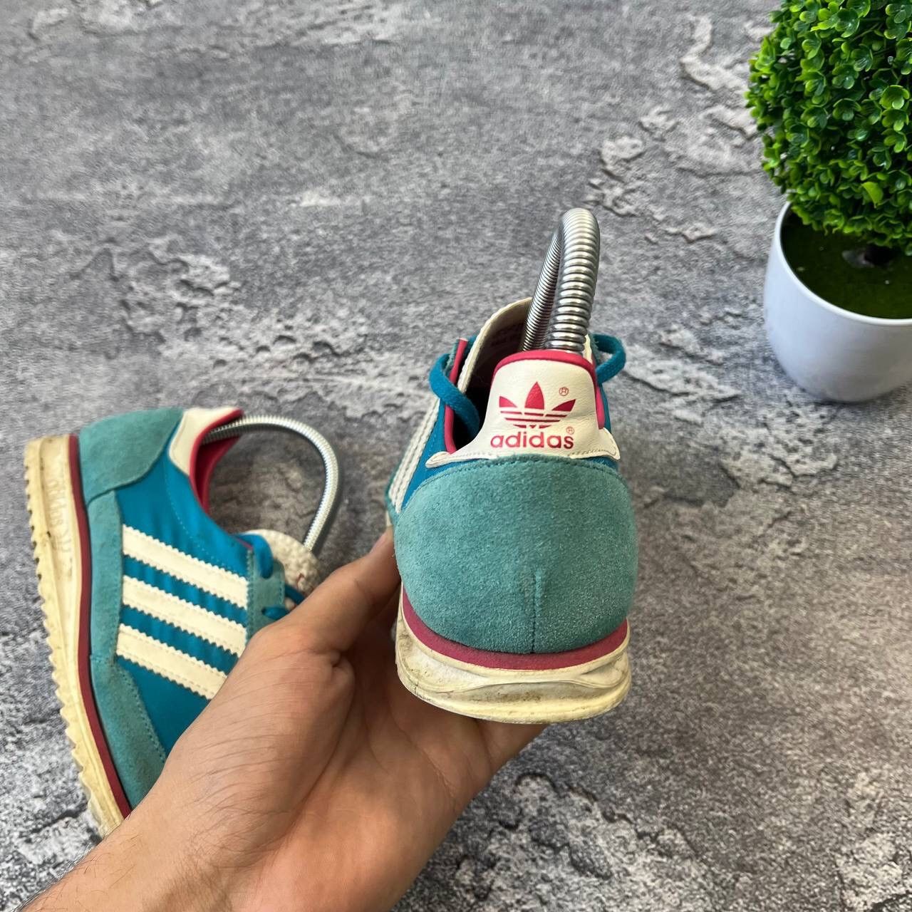 Adidas Vintage Adidas SL 72 Blue Hype Shoes Y2K Size US 7.5 / EU 40-41 - 4 Thumbnail