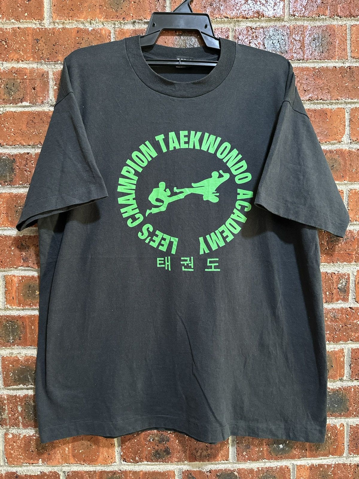 Anime Vintage 90s Lee Champion Taekwondo Academy Tee Size US XL / EU 56 / 4 - 1 Thumbnail