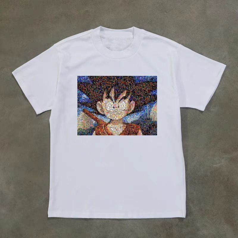 Japanese Brand × Vintage White casual retro cartoon print t-shirt Size US M / EU 48-50 / 2 - 1 Thumbnail