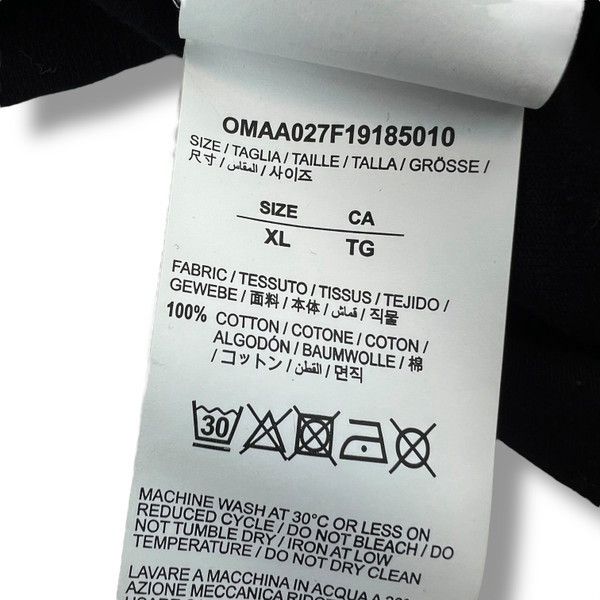 Off-White Off-White Yellow Acrylic Arrows Black T Shirt Size US XL / EU 56 / 4 - 5 Thumbnail