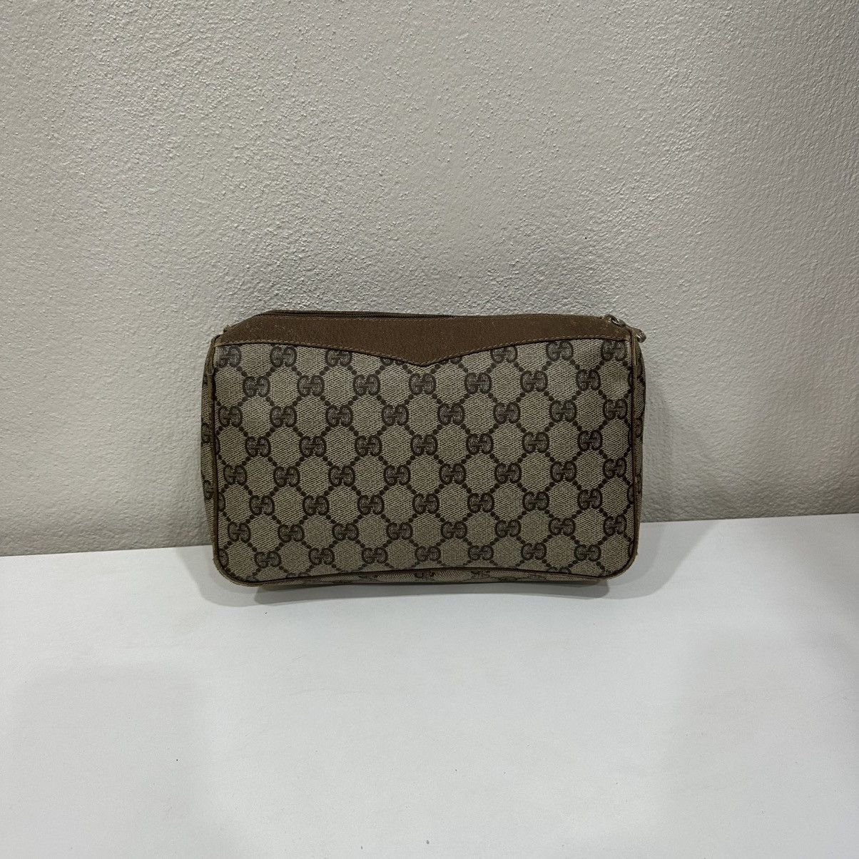 Gucci ‼️YES‼️ GUCCI VINTAGE POUCH CLUTCH BAG MONOGRAM Size ONE SIZE - 3 Thumbnail