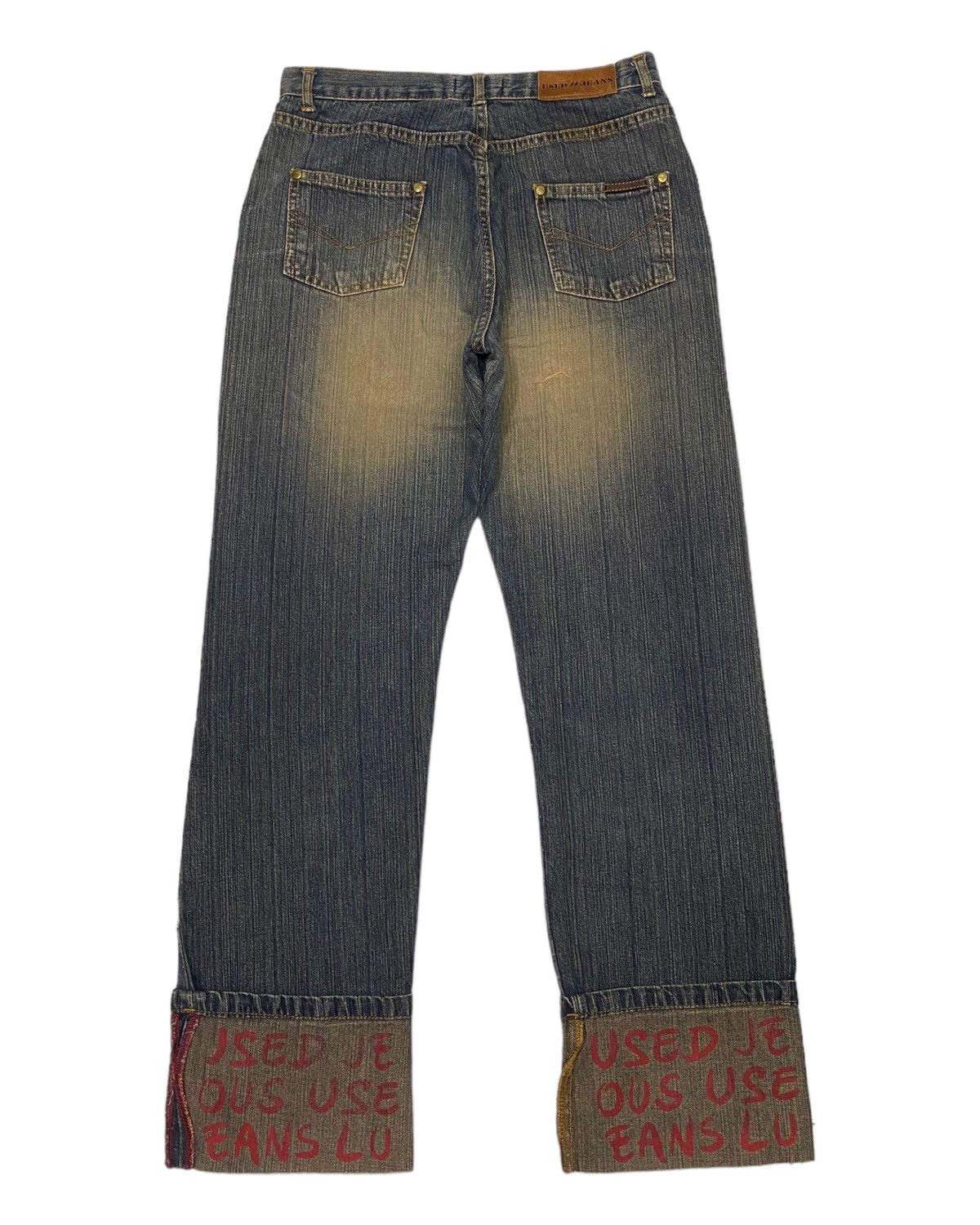 Hysteric Glamour × Marithe + Francois Girbaud RUSTY USED JEANS II MFG INSPIRE DISTRESSED DENIM JEANS Size US 28 / EU 44 - 2 Thumbnail